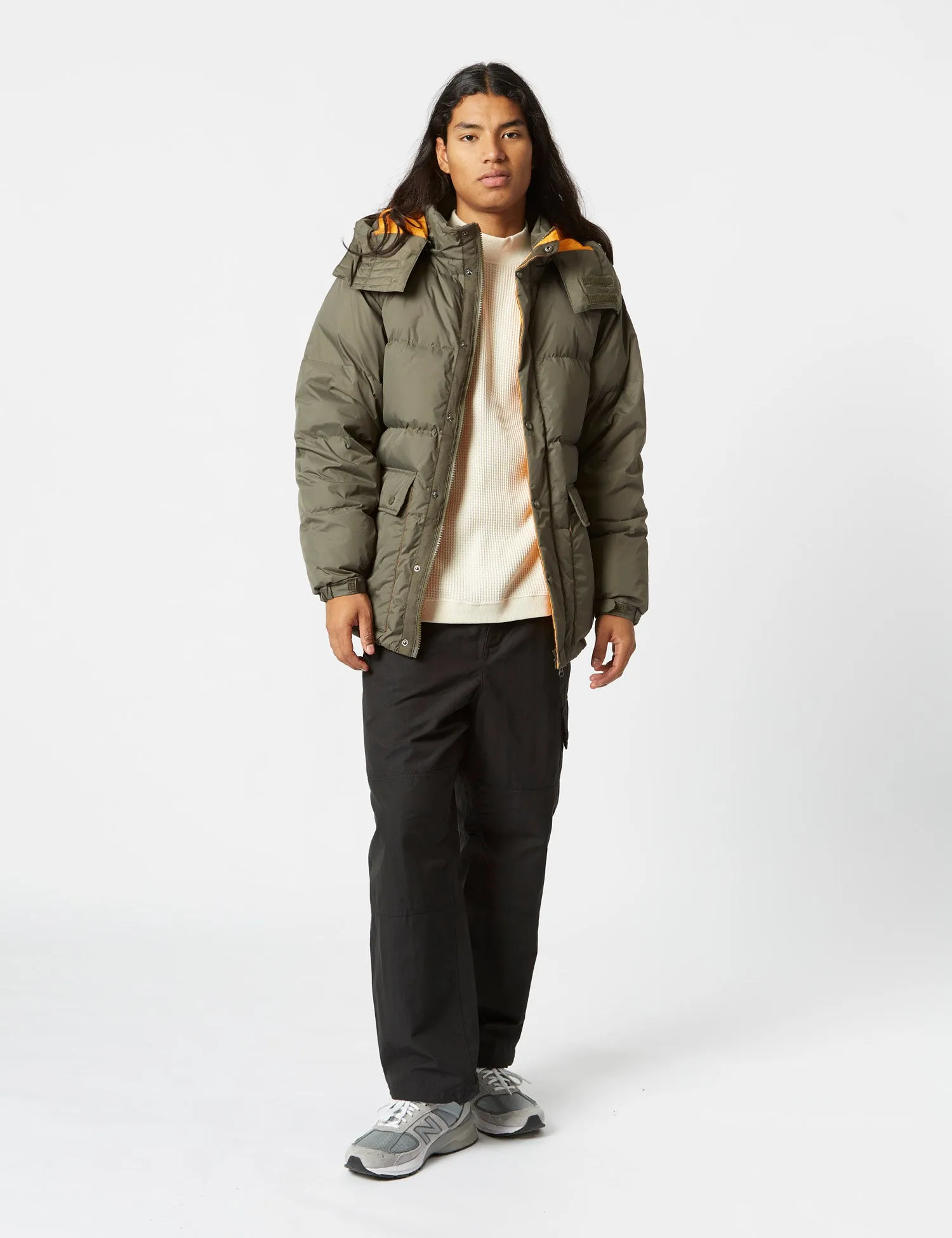 #1 Best Seller: Stan Ray Down Jacket (Removable Hood) - Olive Green  Almost Sold Out!