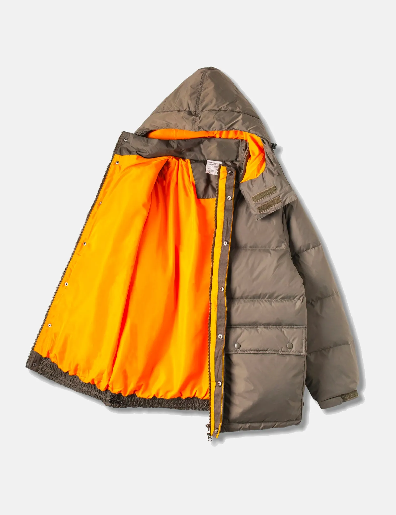 #1 Best Seller: Stan Ray Down Jacket (Removable Hood) - Olive Green  Almost Sold Out!