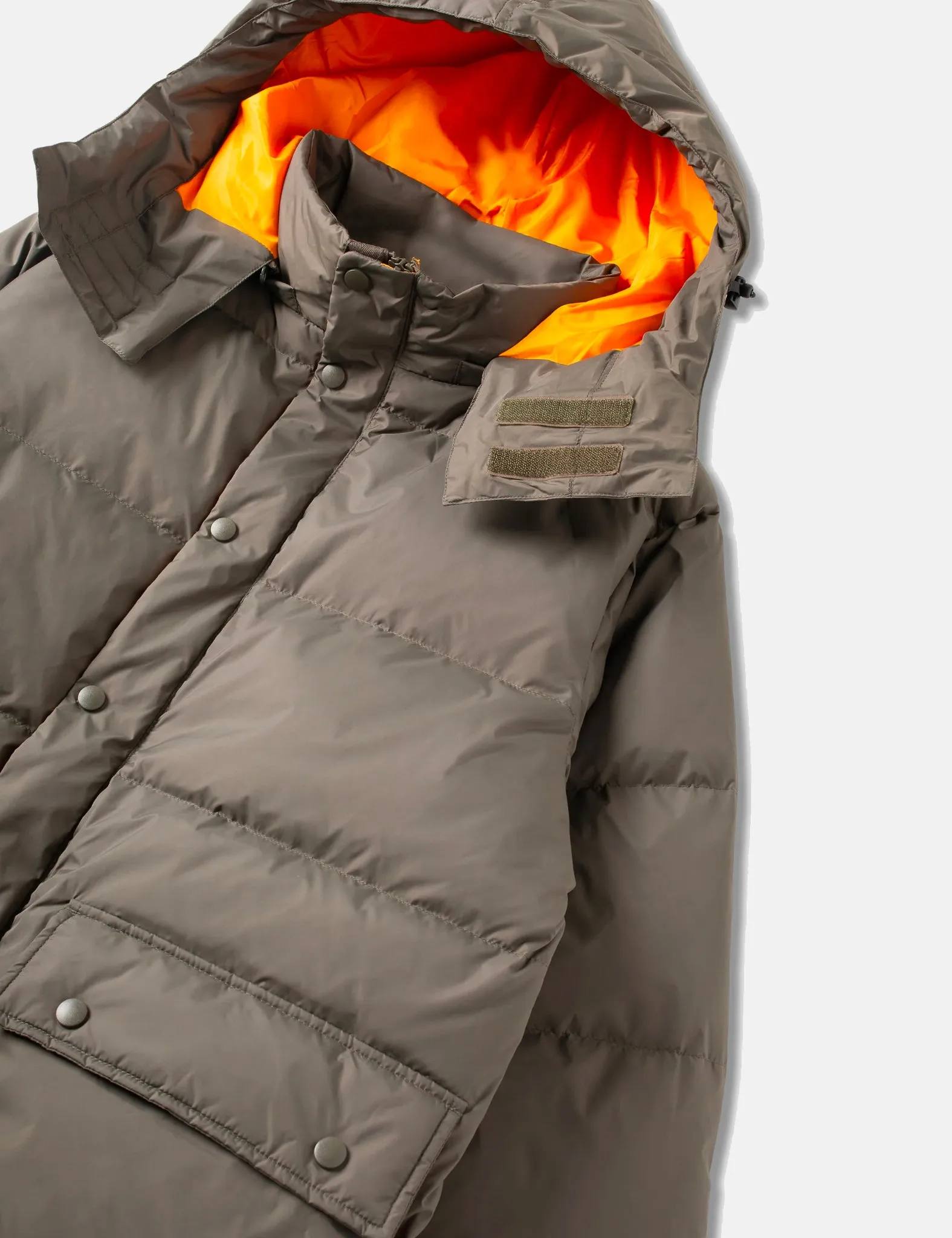 #1 Best Seller: Stan Ray Down Jacket (Removable Hood) - Olive Green  Almost Sold Out!