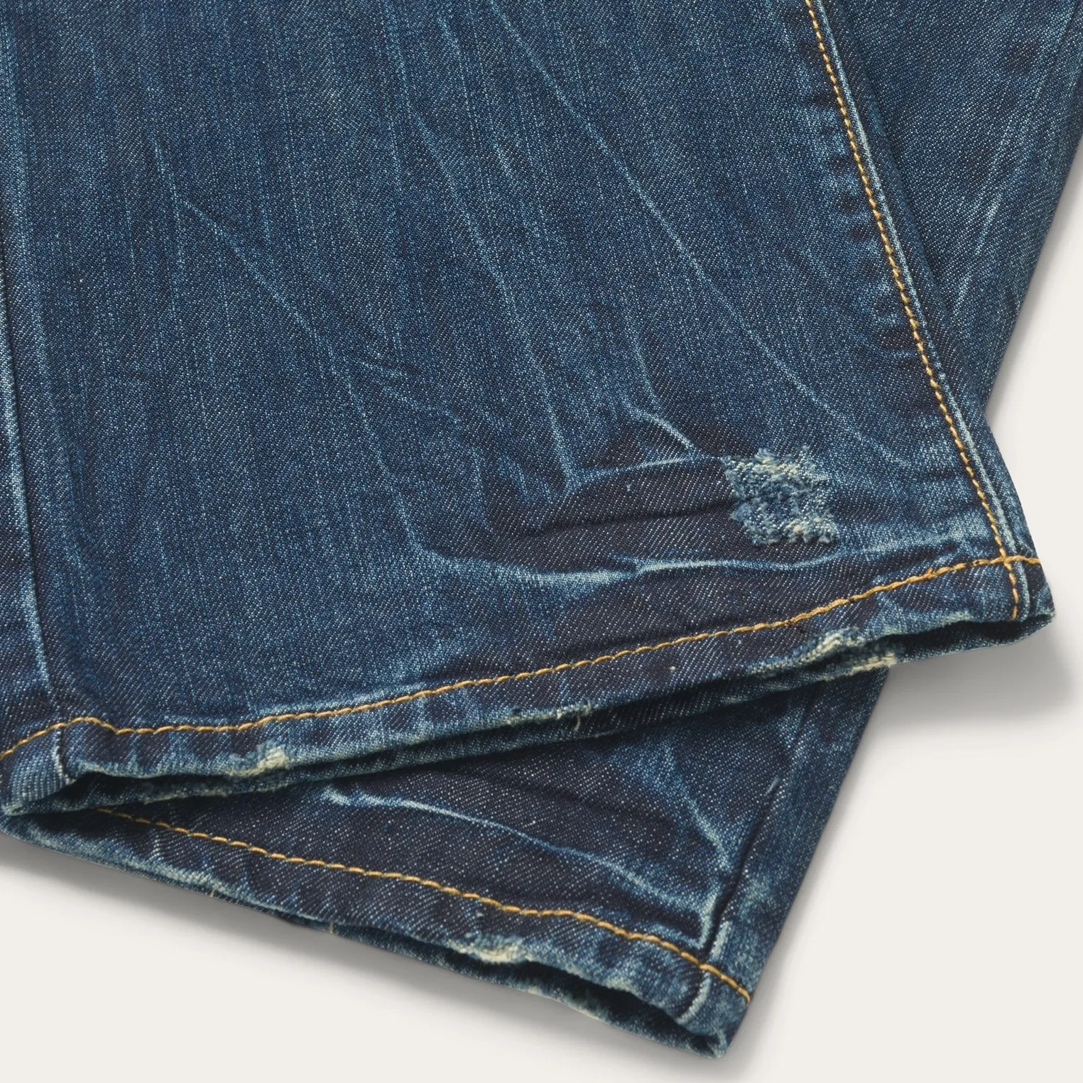 1014 Fit Destructed Dark Wash Jeans -STETSON