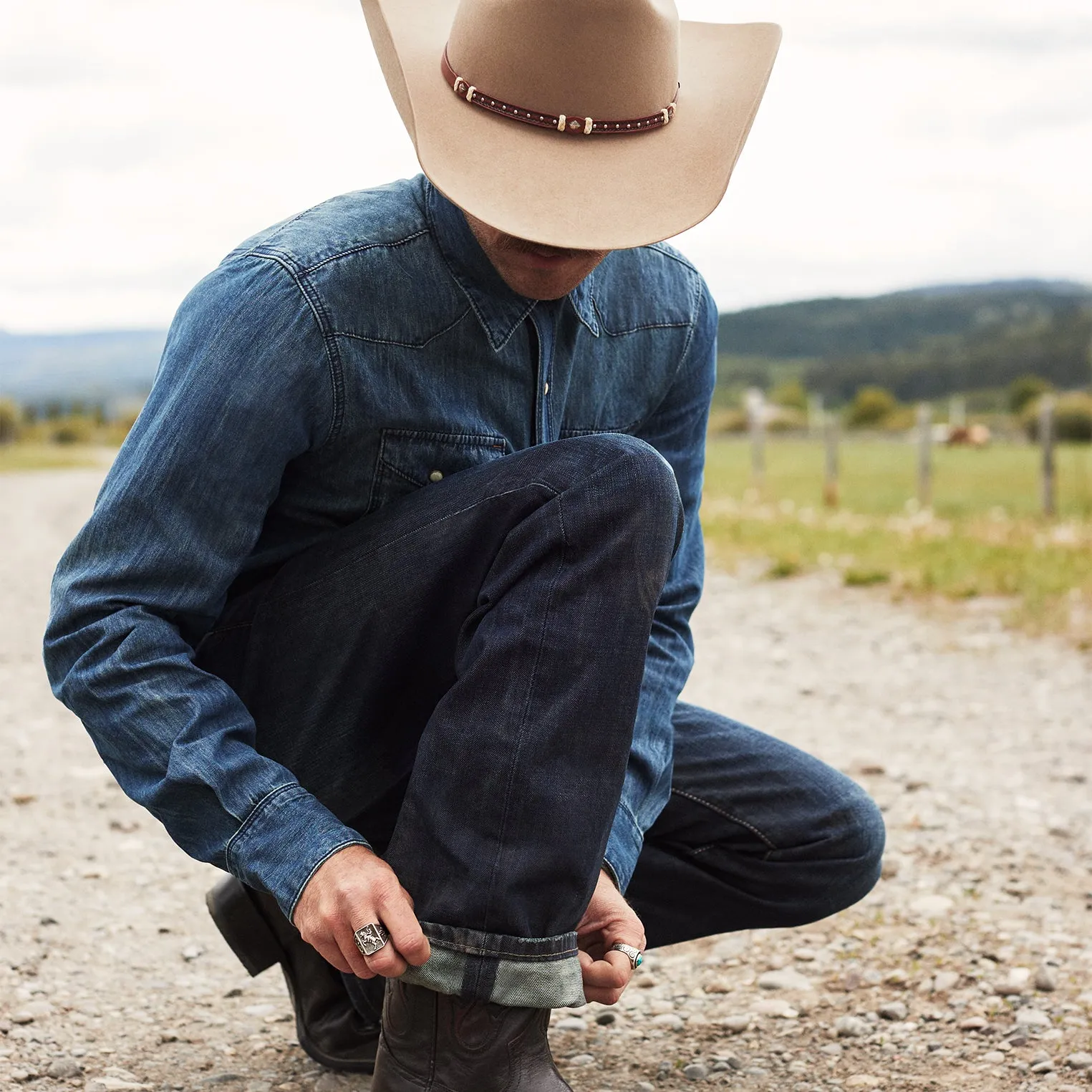1312 Fit Destructed Jeans -STETSON