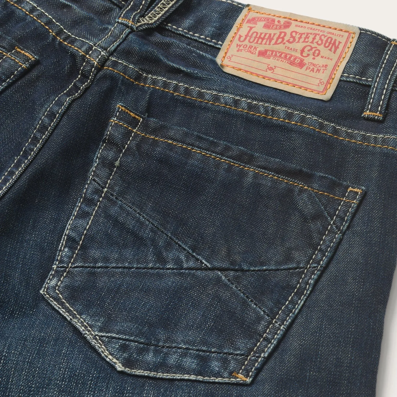 1312 Fit Jeans With a Pieced Back Pocket -STETSON