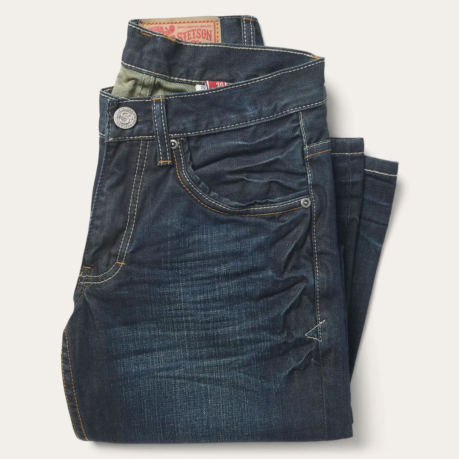 1312 Fit Jeans With a Pieced Back Pocket -STETSON