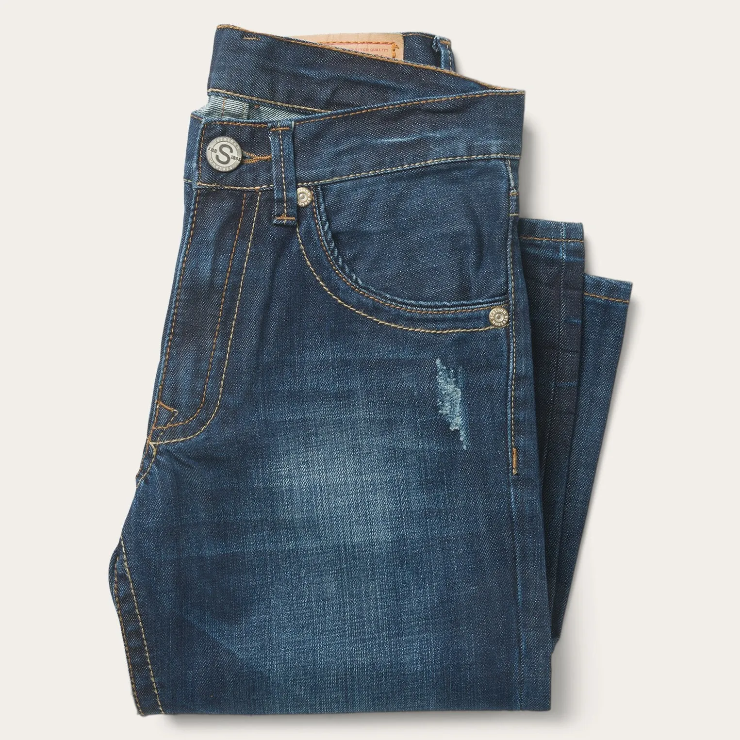 1312 Fit Jeans With Back Pocket Detail -STETSON