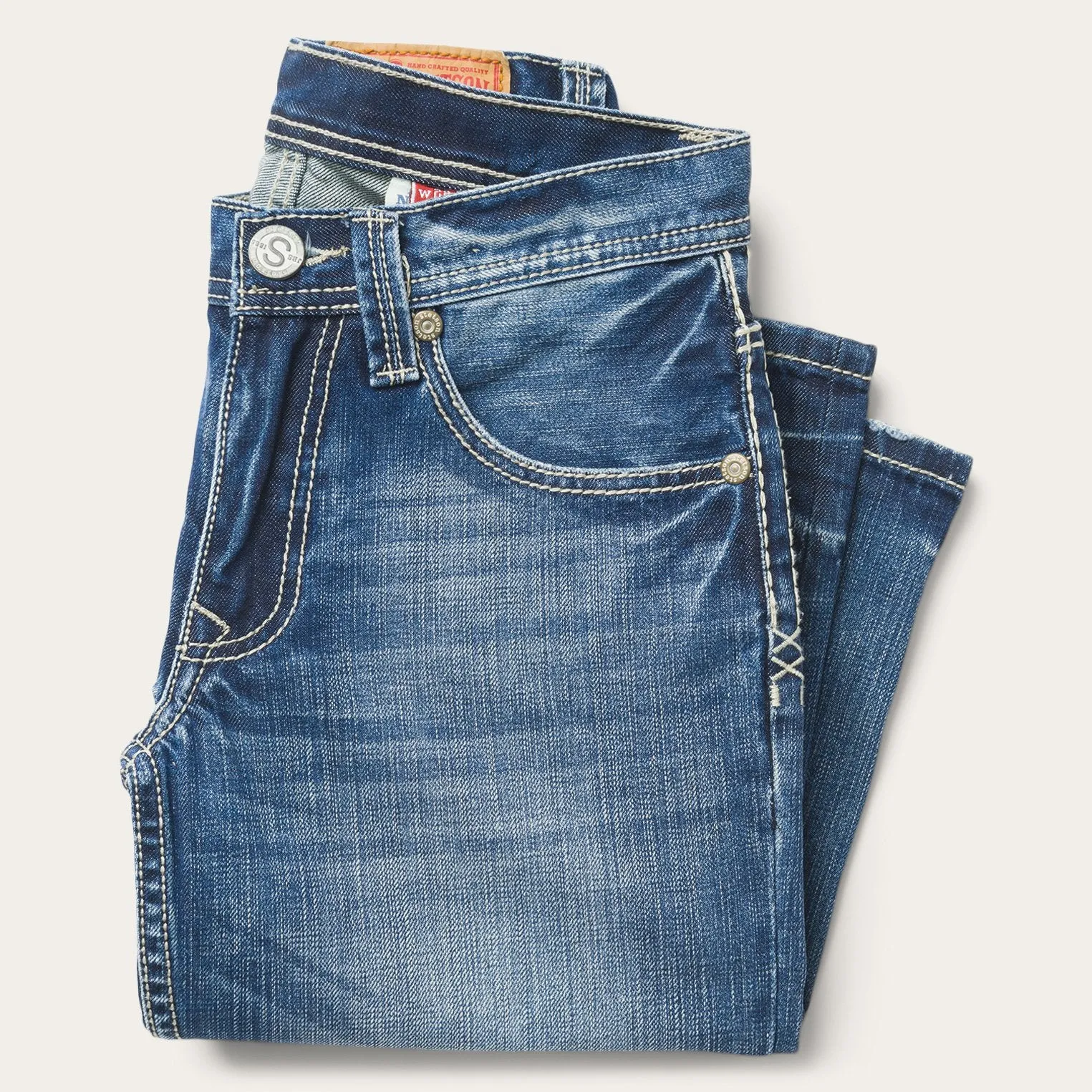 1312 Fit Light Wash Jeans -STETSON