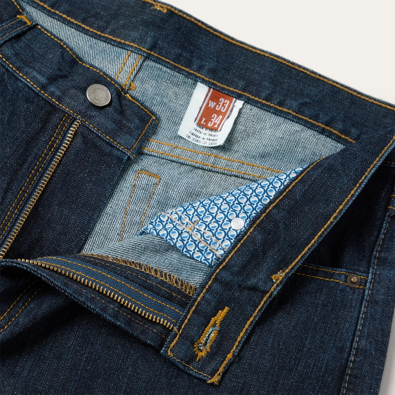 1520 Fit Standard Straight Leg Jean -STETSON