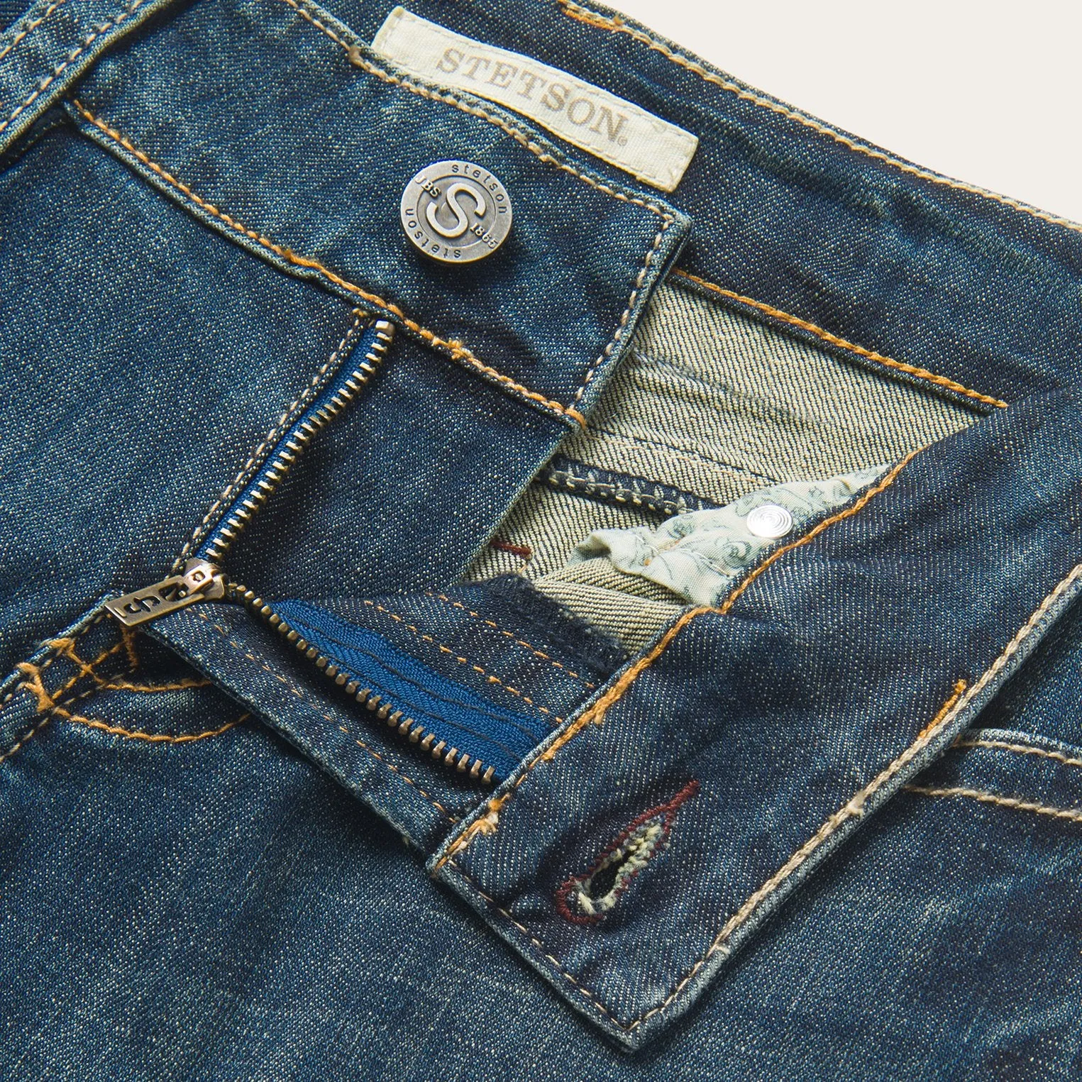 214 City Trouser Jeans In Medium Wash -STETSON