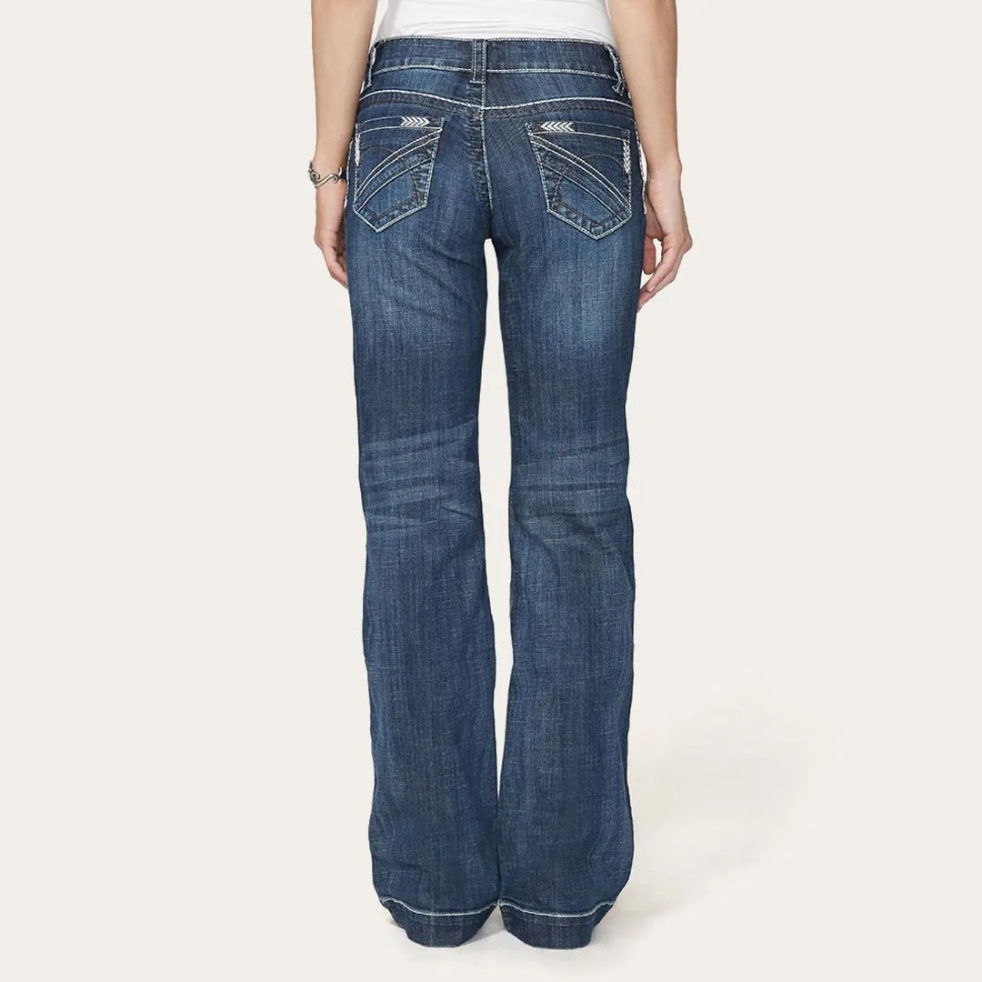 214 City Trouser Jeans With Chevron Back Pocket -STETSON