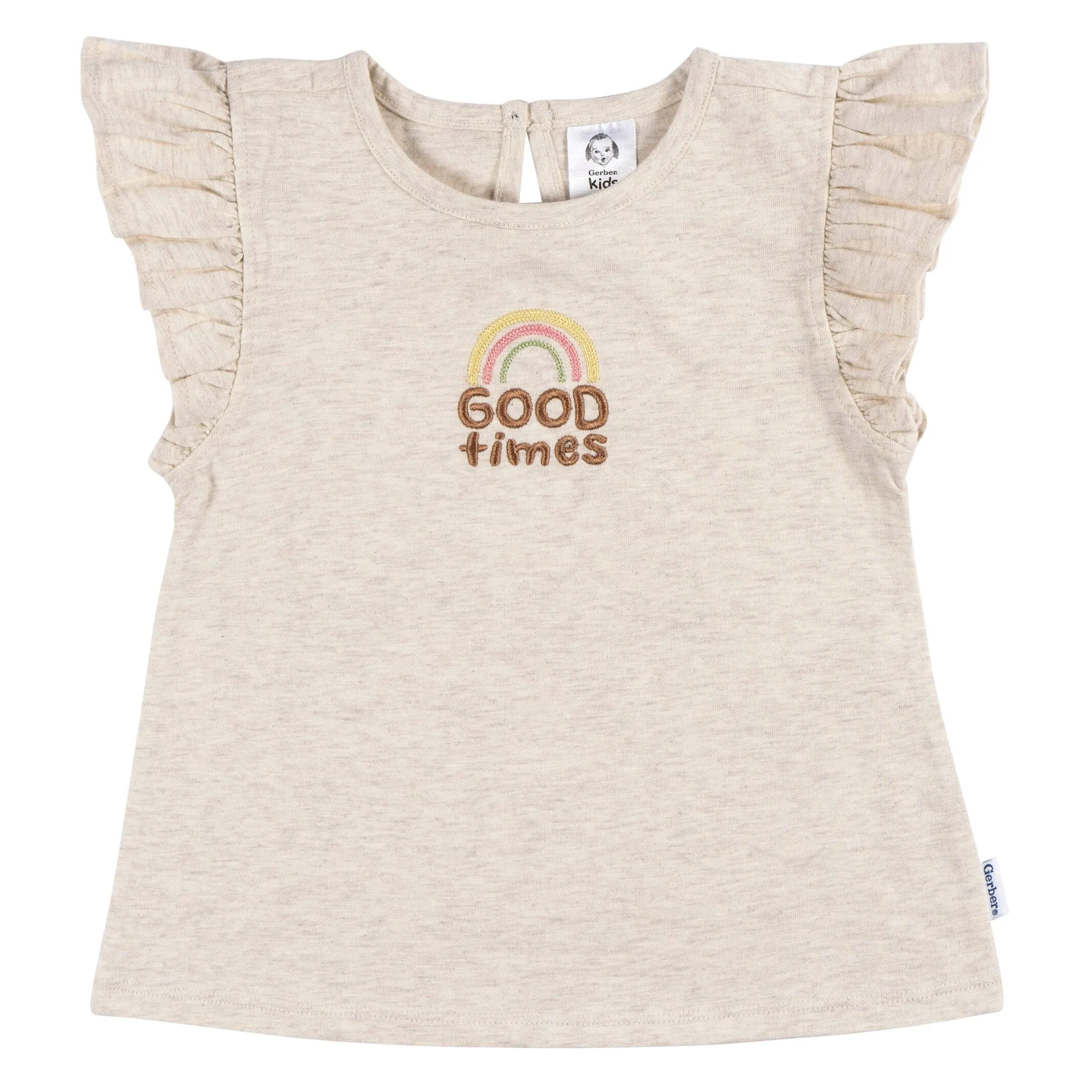 3-Pack Infant and Toddler Girls Good Times T-Shirts Gerber Childrenswea