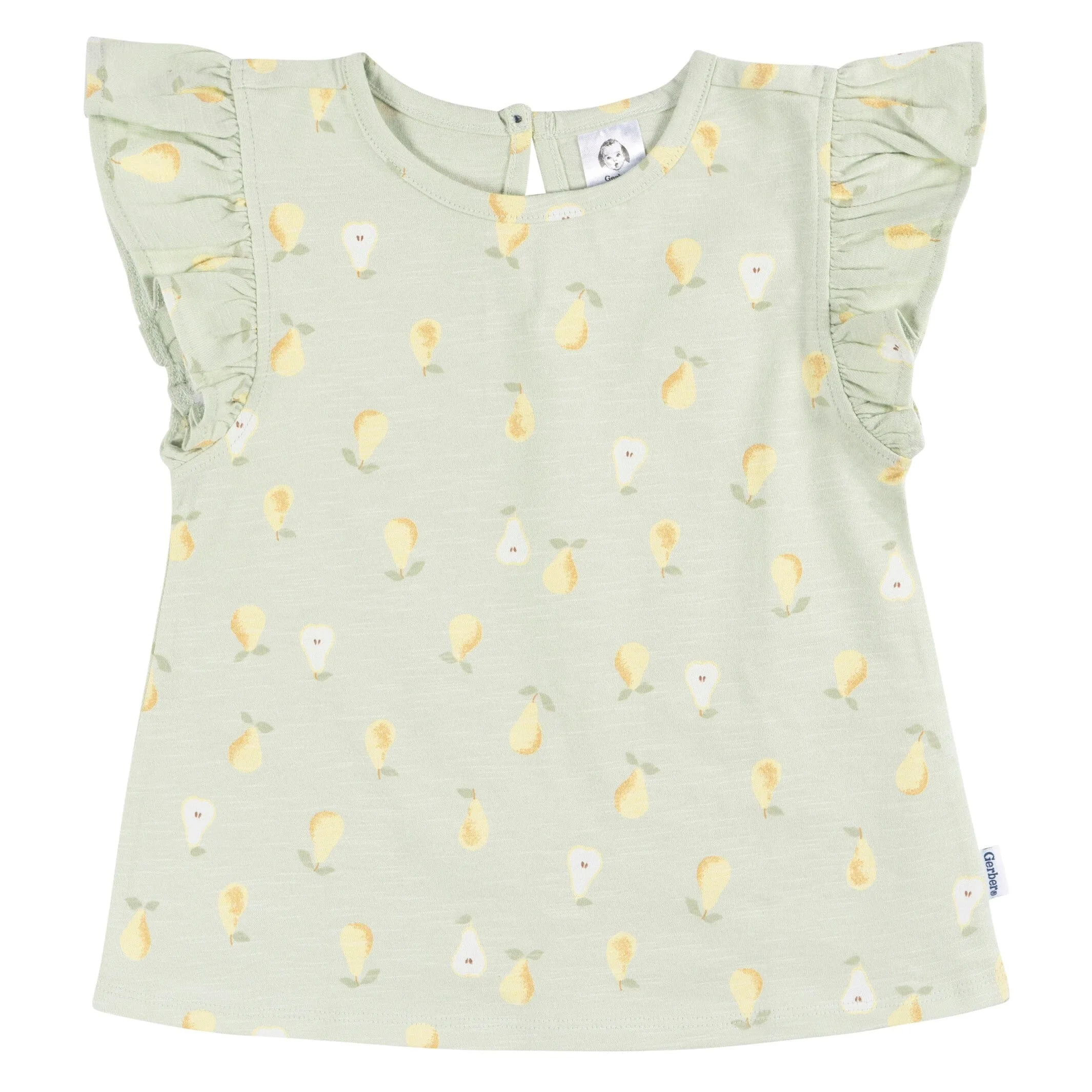 3-Pack Infant and Toddler Girls Love Nature T-Shirts Gerber Childrenswea