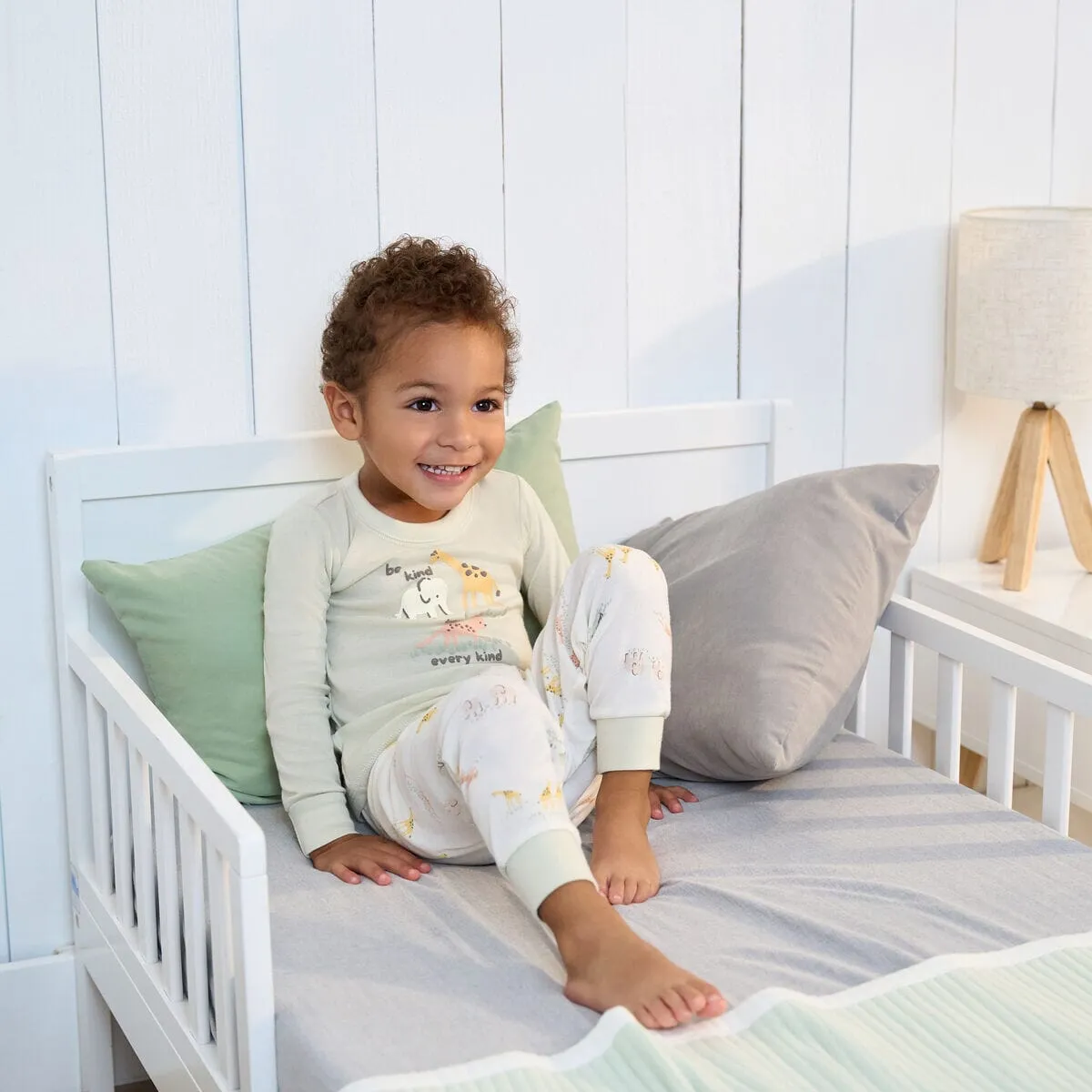 4-Piece Infant & Toddler Neutral Safari Tops and Pants Sets Gerber Childrenswea