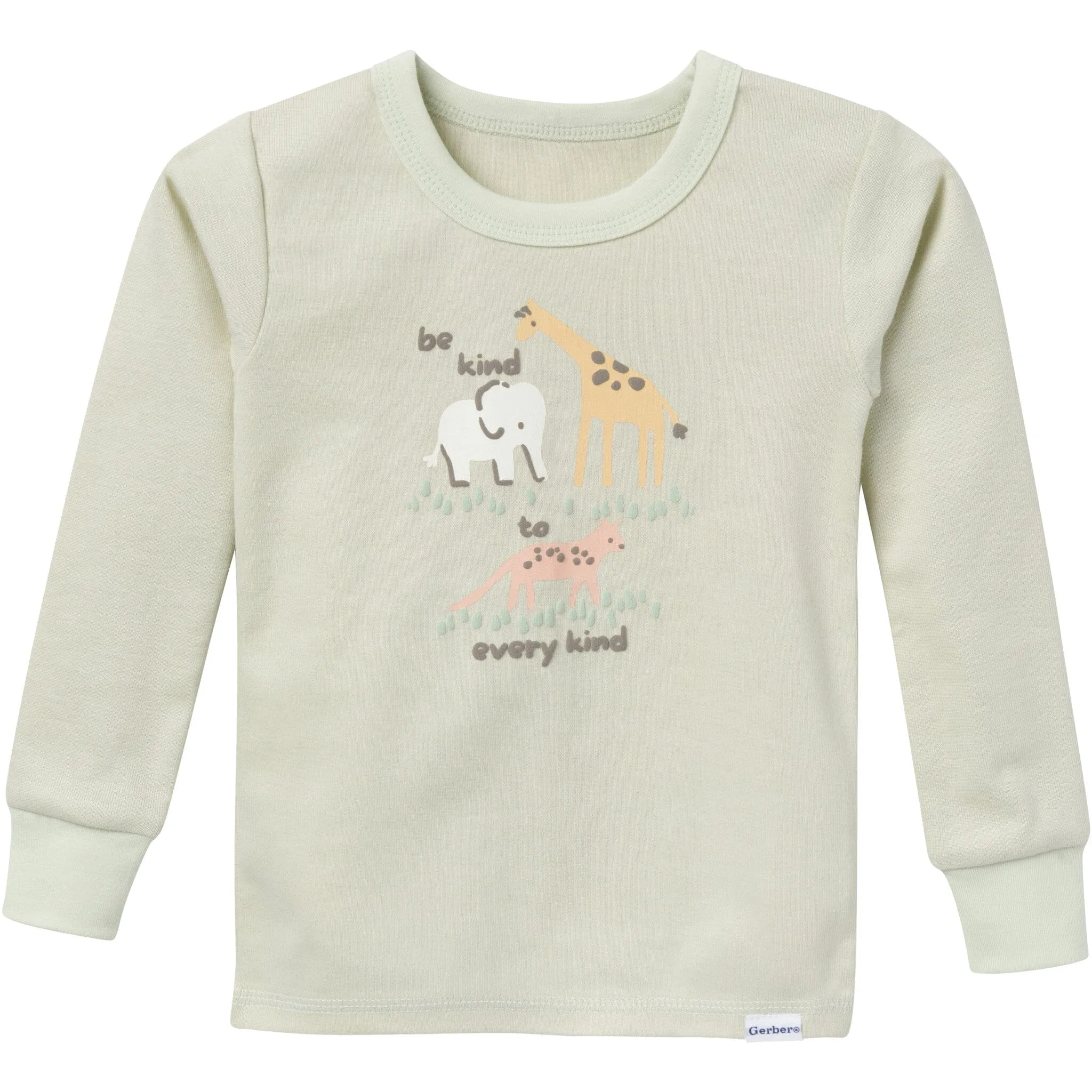 4-Piece Infant & Toddler Neutral Safari Tops and Pants Sets Gerber Childrenswea