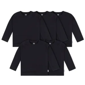 5-Pack Baby & Toddler Black Long Sleeve Tees Gerber Childrenswea