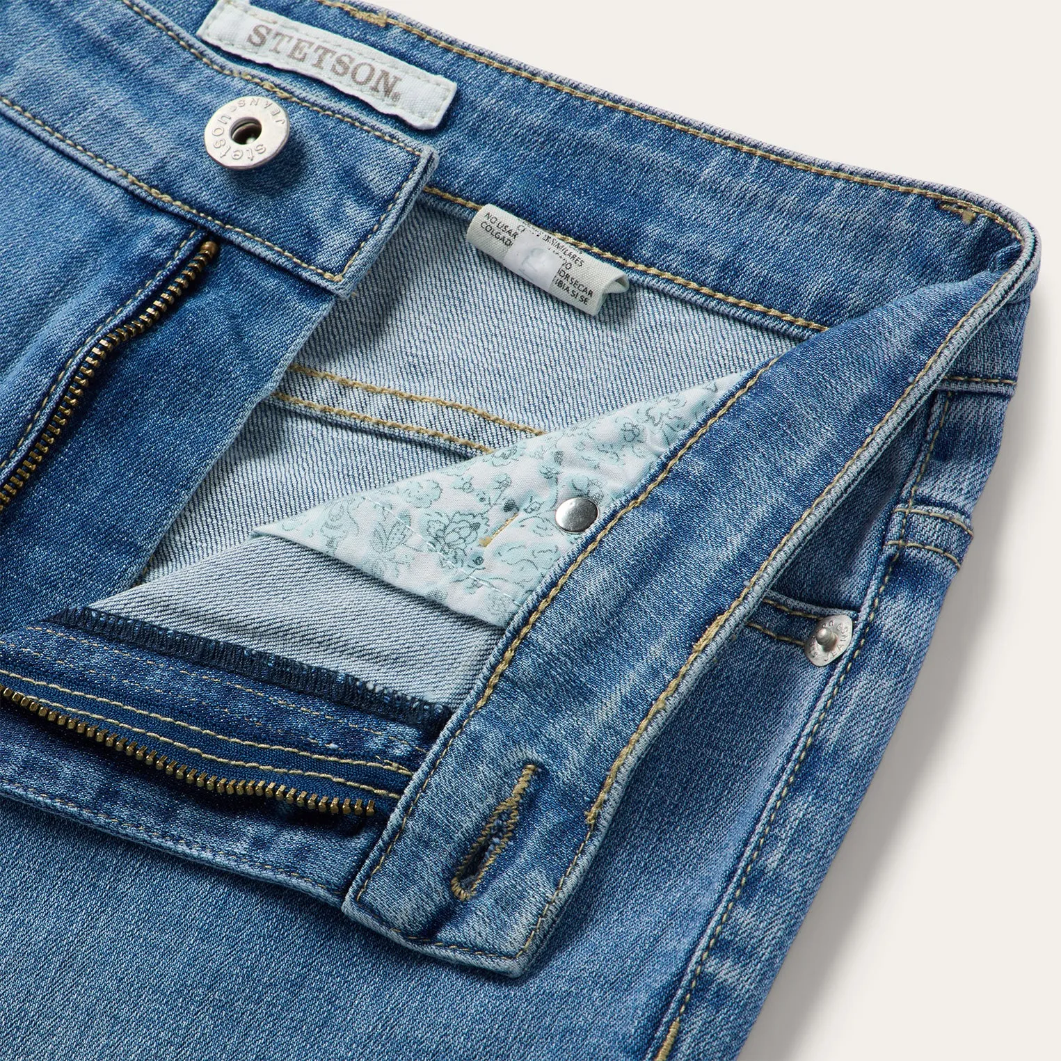 751 Wide Leg Fit Jeans -STETSON