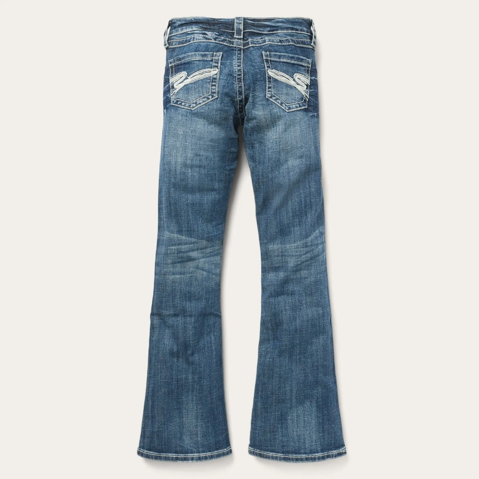 816 Fit Jeans With White "S" Back Pocket -STETSON