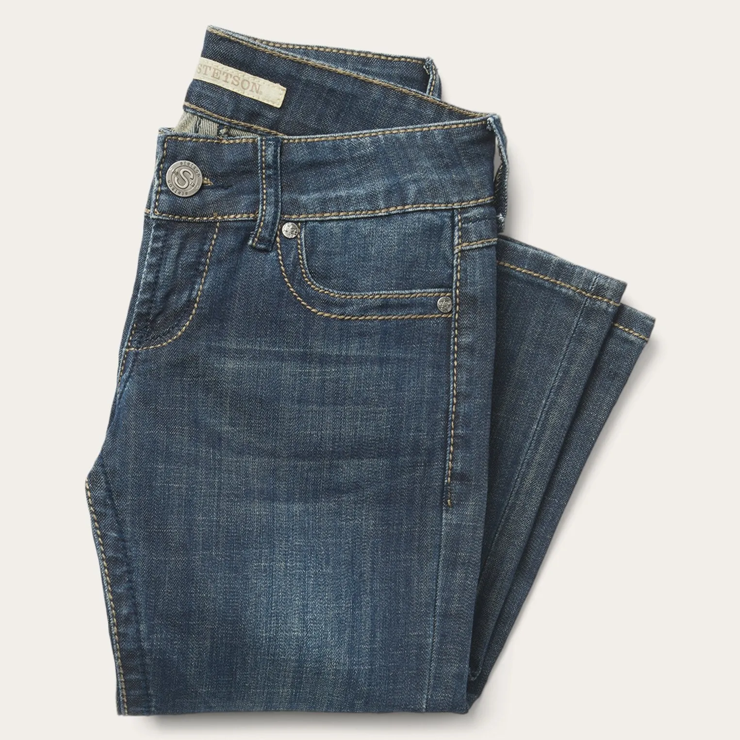 818 Bootcut Jean With "S" Back Pocket -STETSON