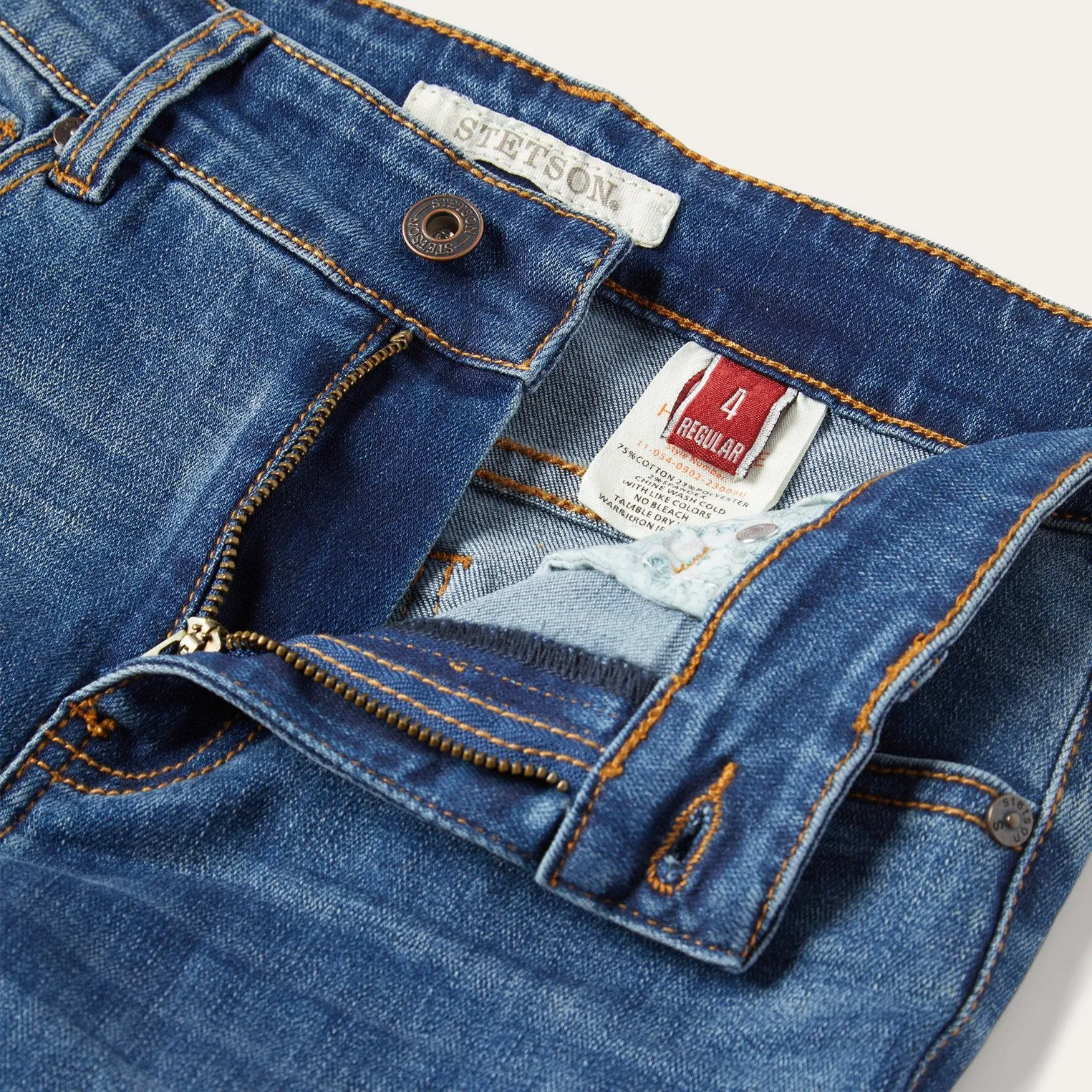 902 High Waist Skinny Fit Jeans -STETSON