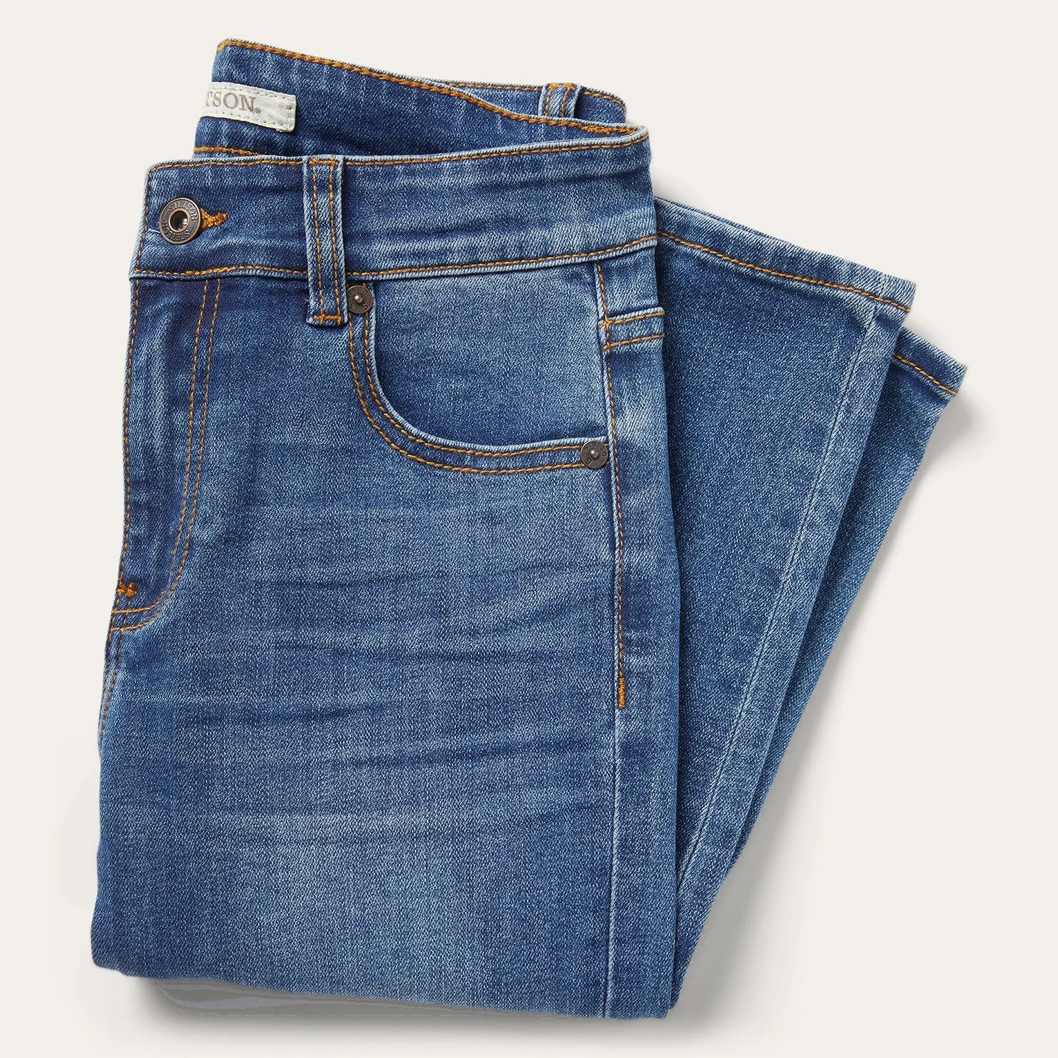 902 High Waist Skinny Fit Jeans -STETSON