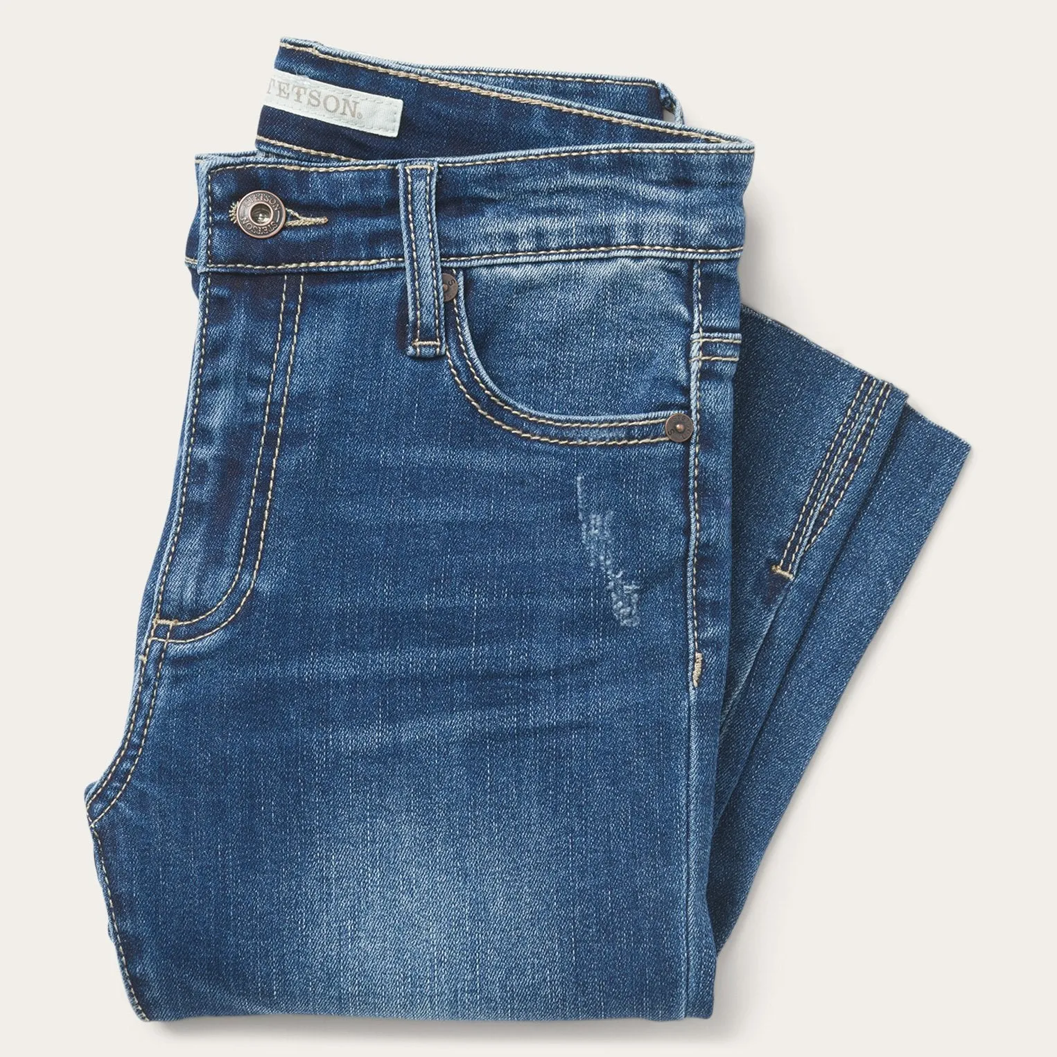 902 High Waist Slim Fit Jean -STETSON