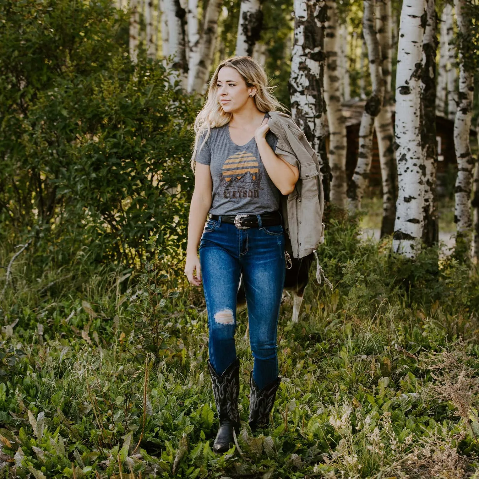 902 High Waist Slim Fit Jean -STETSON