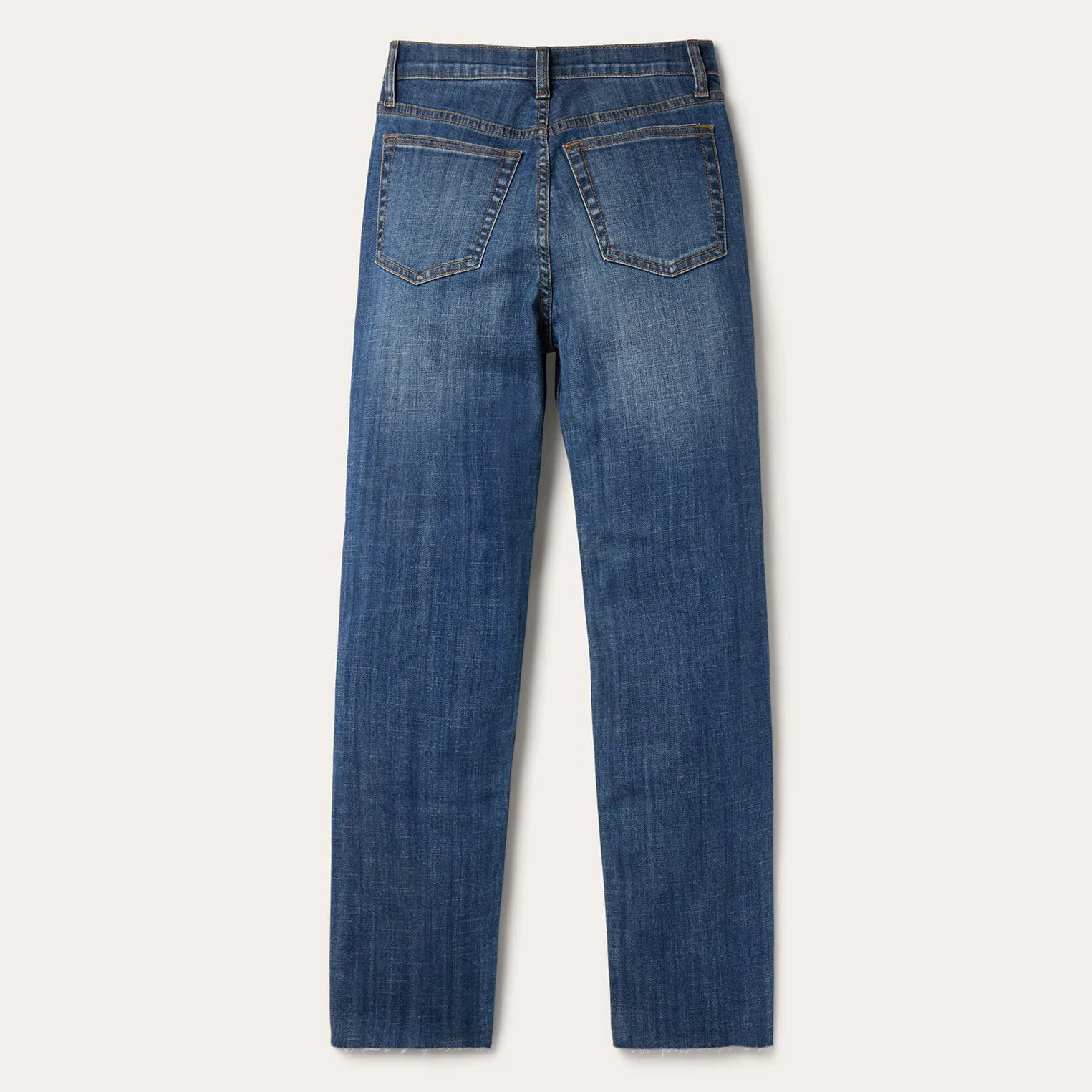 915 High Rise Straight Fit Crop Jeans -STETSON