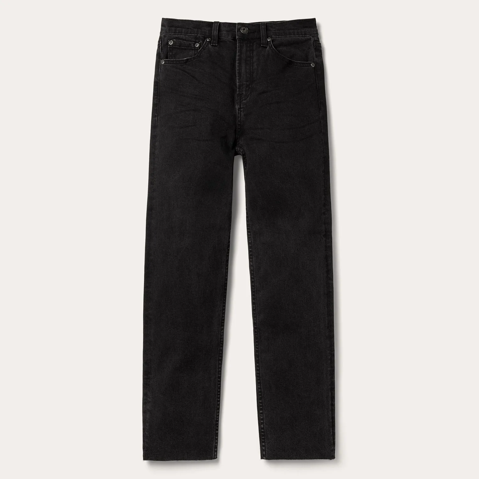 915 High Rise Straight Fit Crop Jeans -STETSON