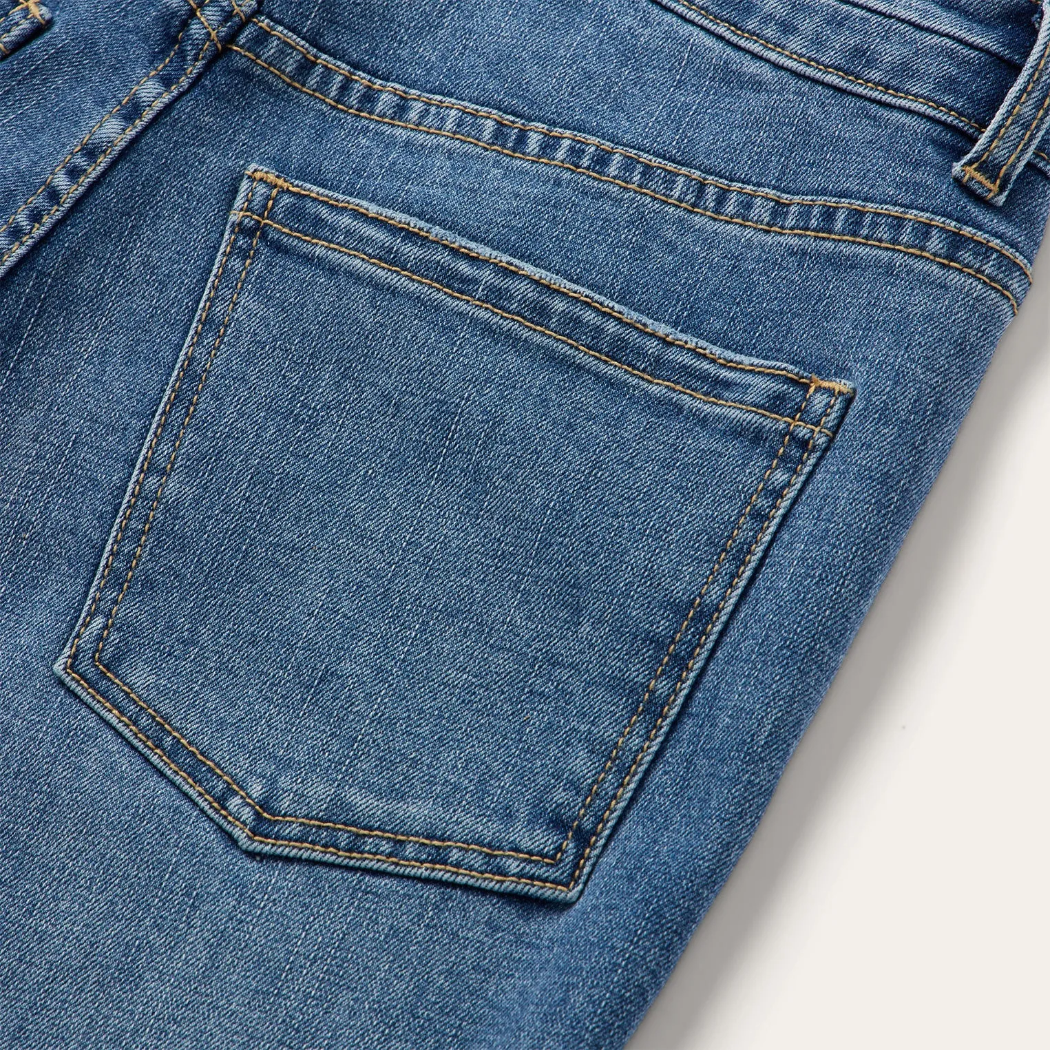915 High Rise Straight Fit Jeans -STETSON