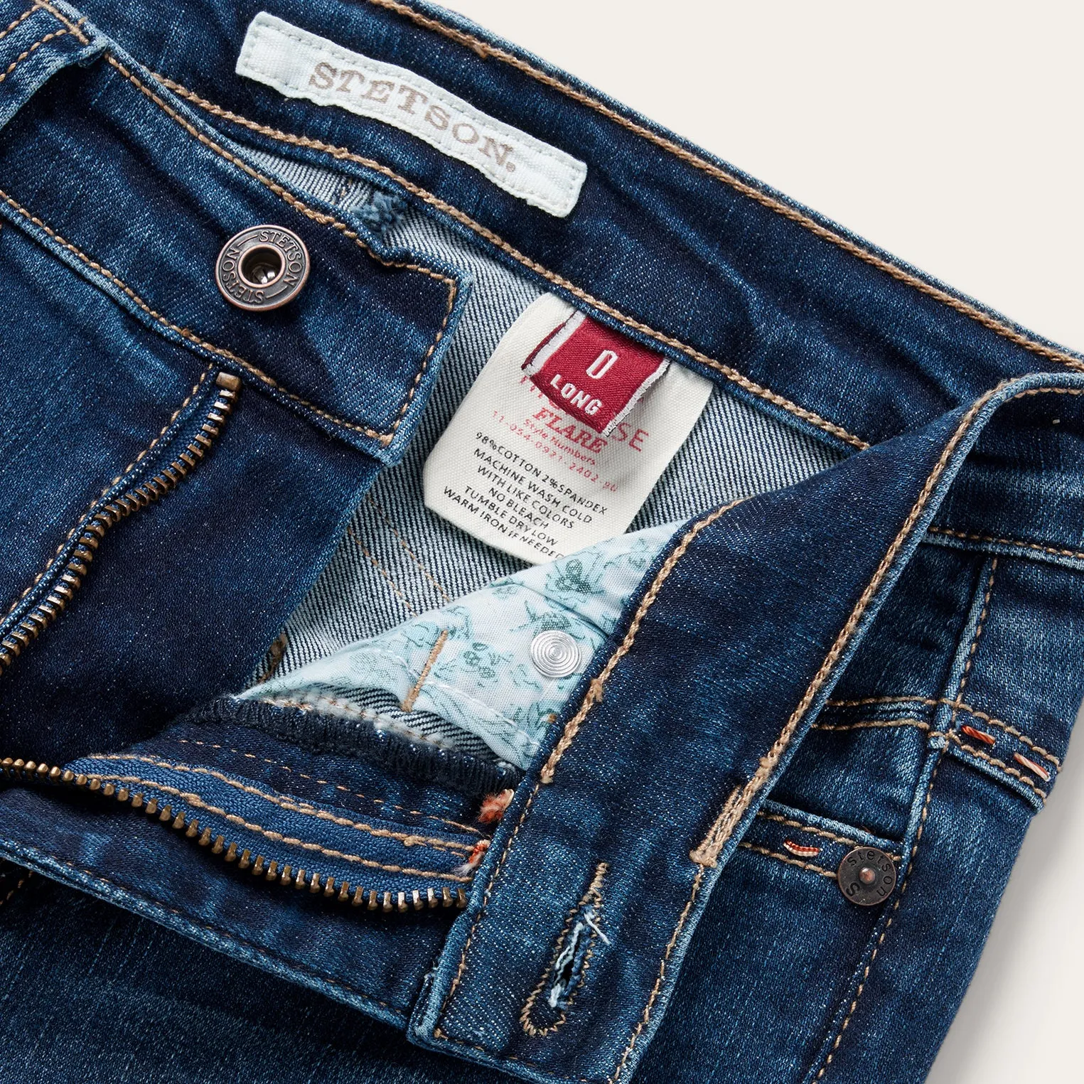 921 High Rise Flare Jeans -STETSON