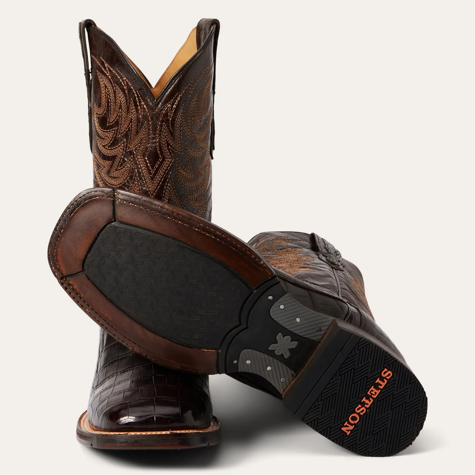 Aces Alligator Boots -STETSON