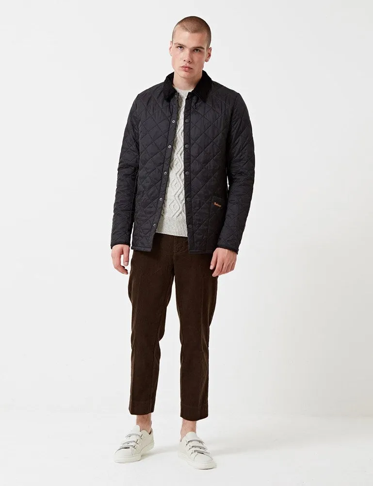 Affordable Luxury Barbour Heritage Liddesdale Quilted Jacket - Black  Limited Availability!