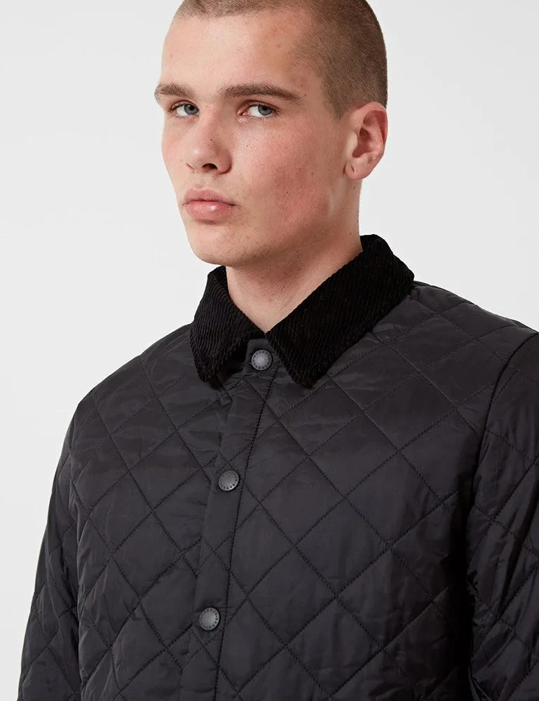 Affordable Luxury Barbour Heritage Liddesdale Quilted Jacket - Black  Limited Availability!