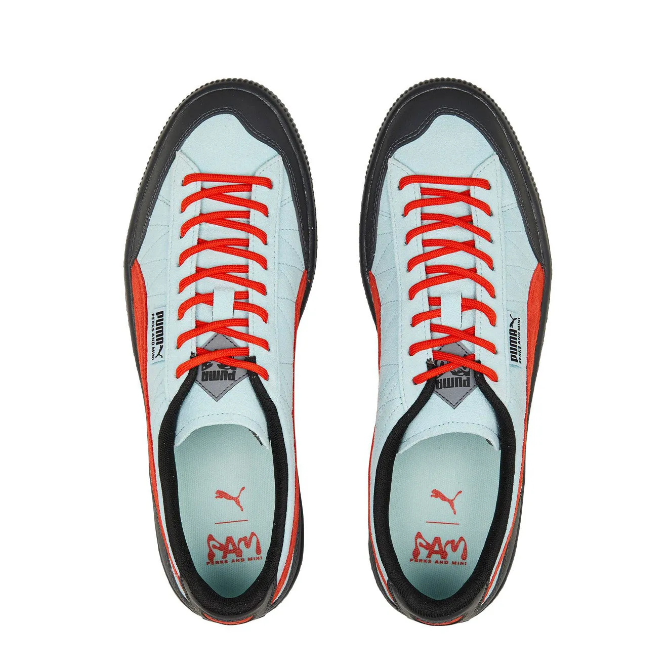 Affordable Luxury Puma Clyde Rubber PAM Trainer Light Aqua / Warm Earth  Limited Availability!