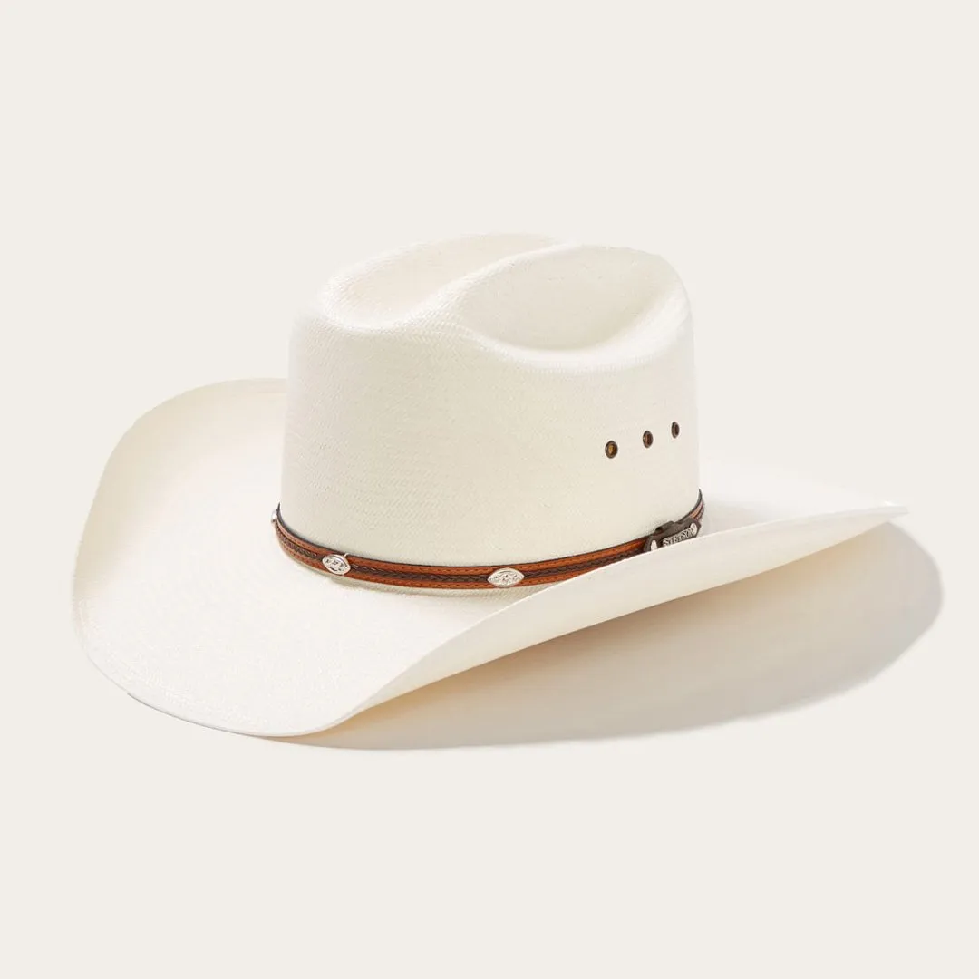 Alamo 8X Straw Cowboy Hat -STETSON