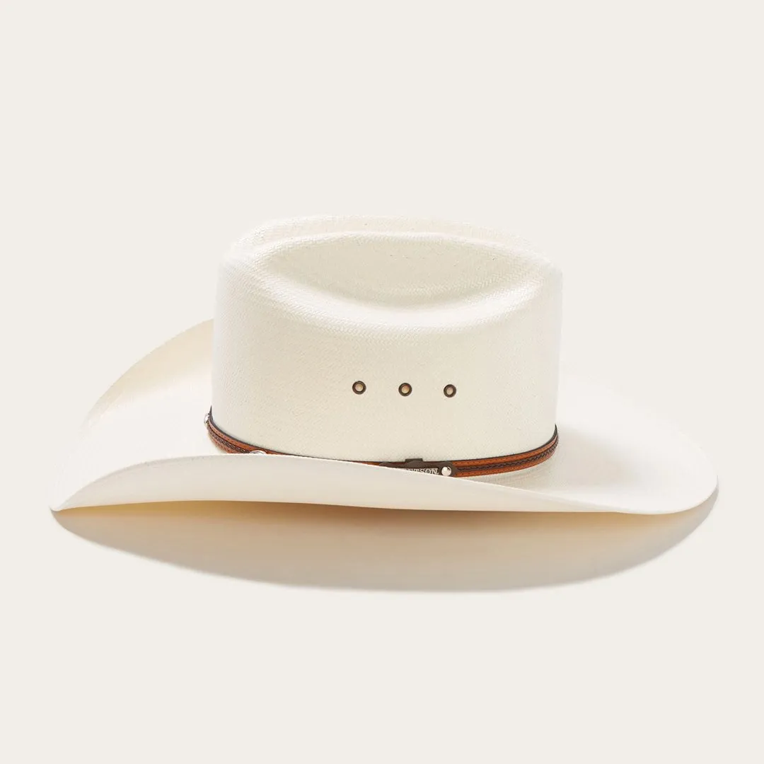 Alamo 8X Straw Cowboy Hat -STETSON