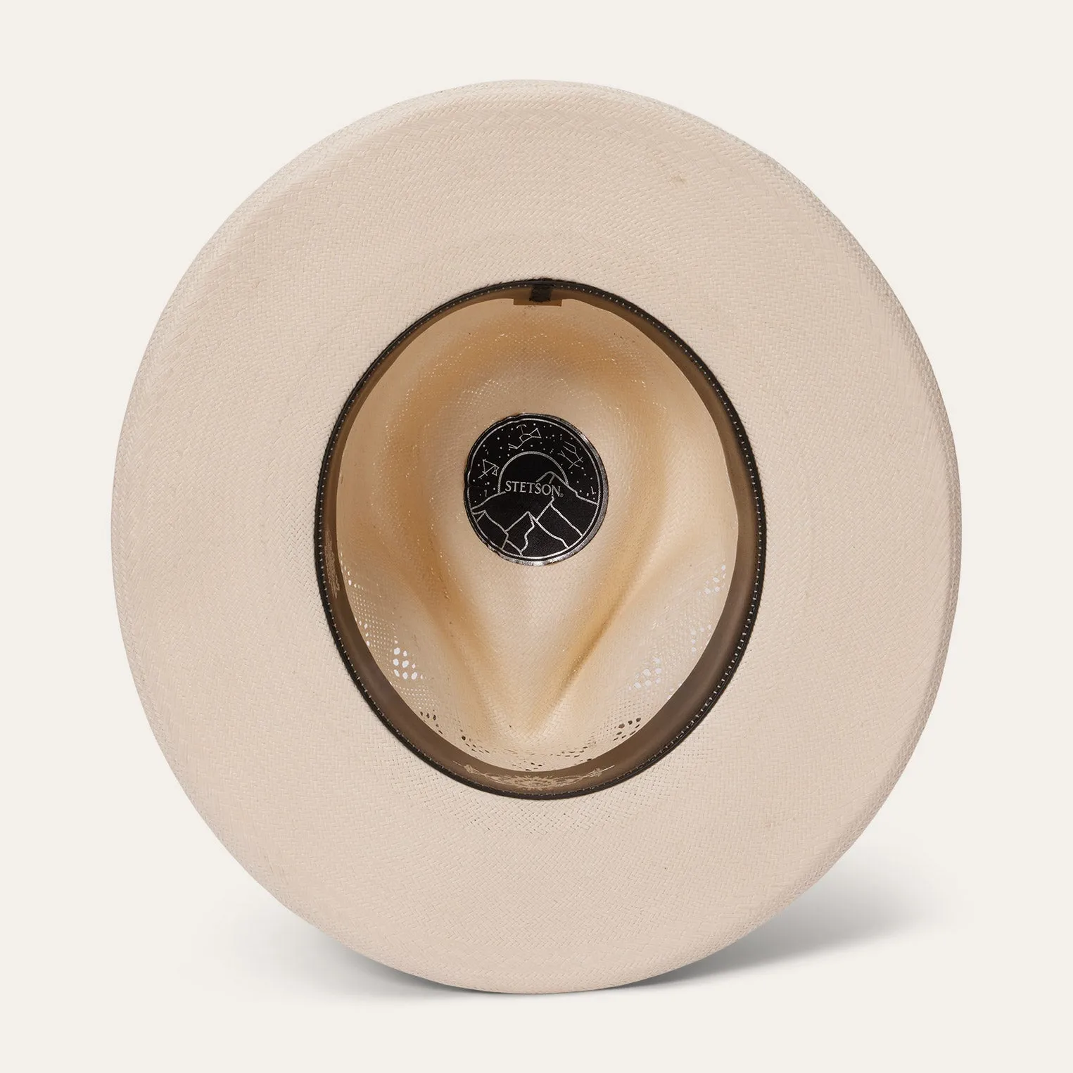 Andromeda Vented Straw Fedora -STETSON