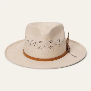 Andromeda Vented Straw Fedora -STETSON