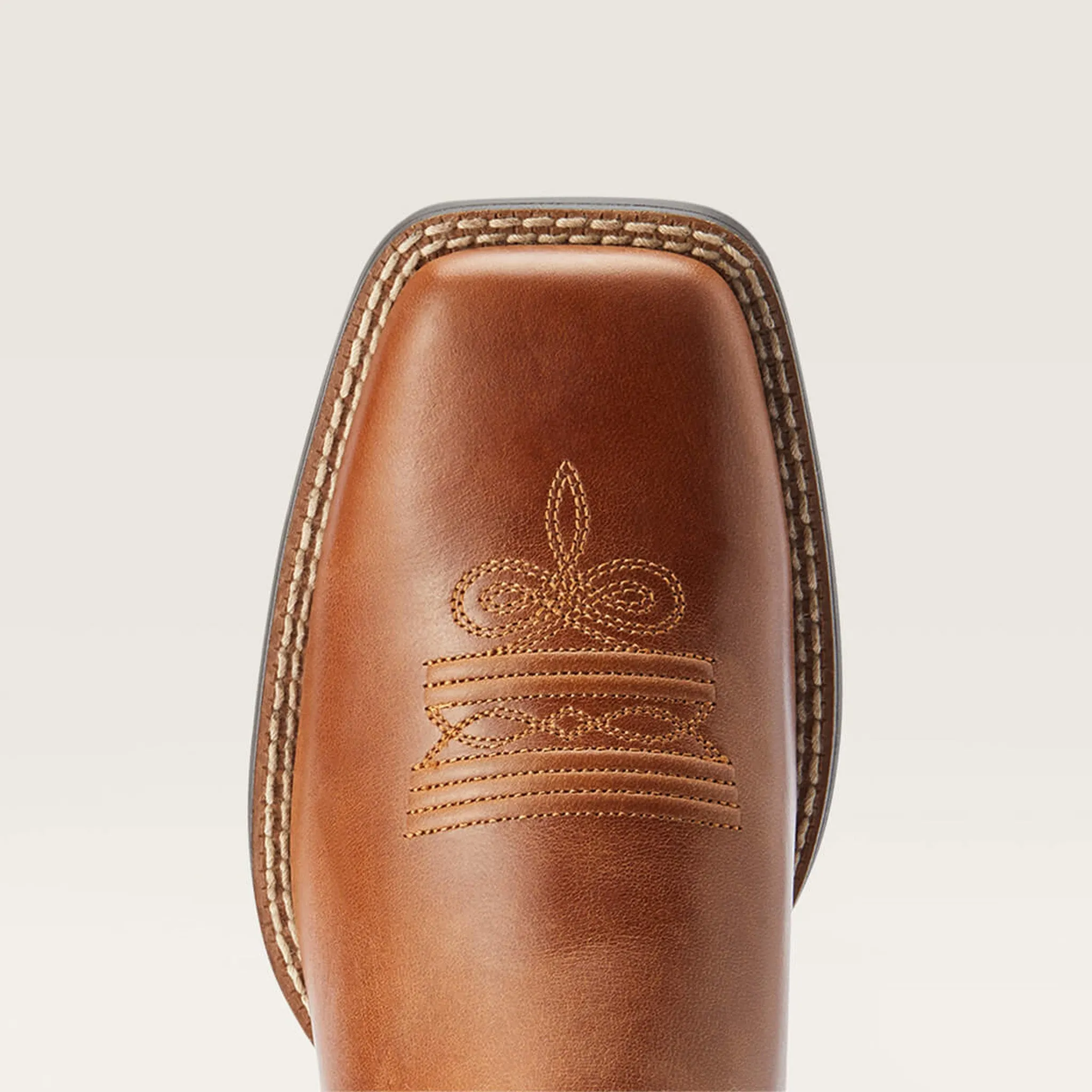 Ariat Women's Round Up Brown/Turquoise Square Toe Boots