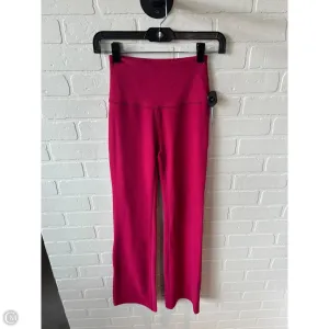 Athletic Leggings By Beyond Yoga In Pink, Size: 4