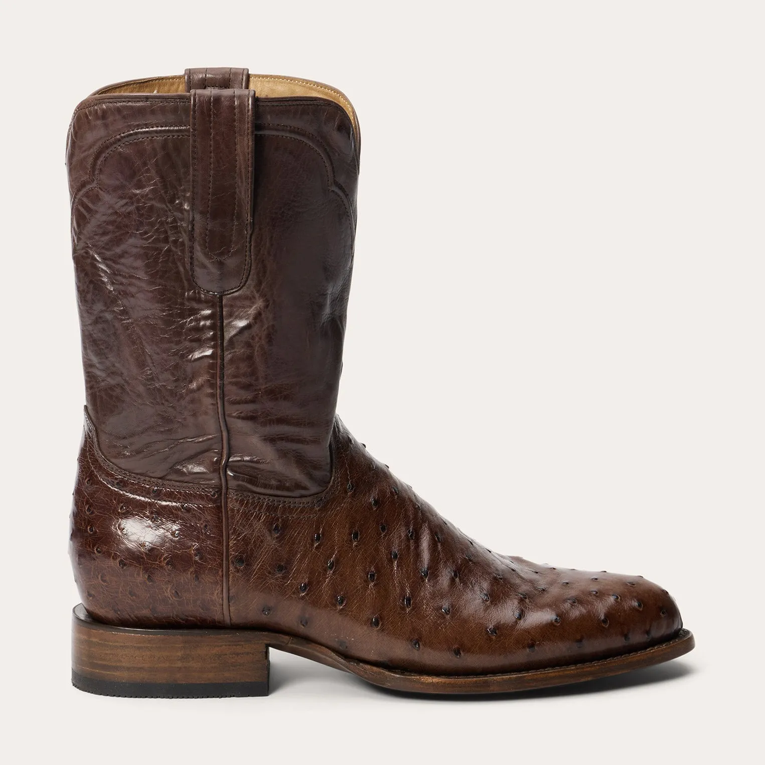Austin Ostrich Roper Boots -STETSON