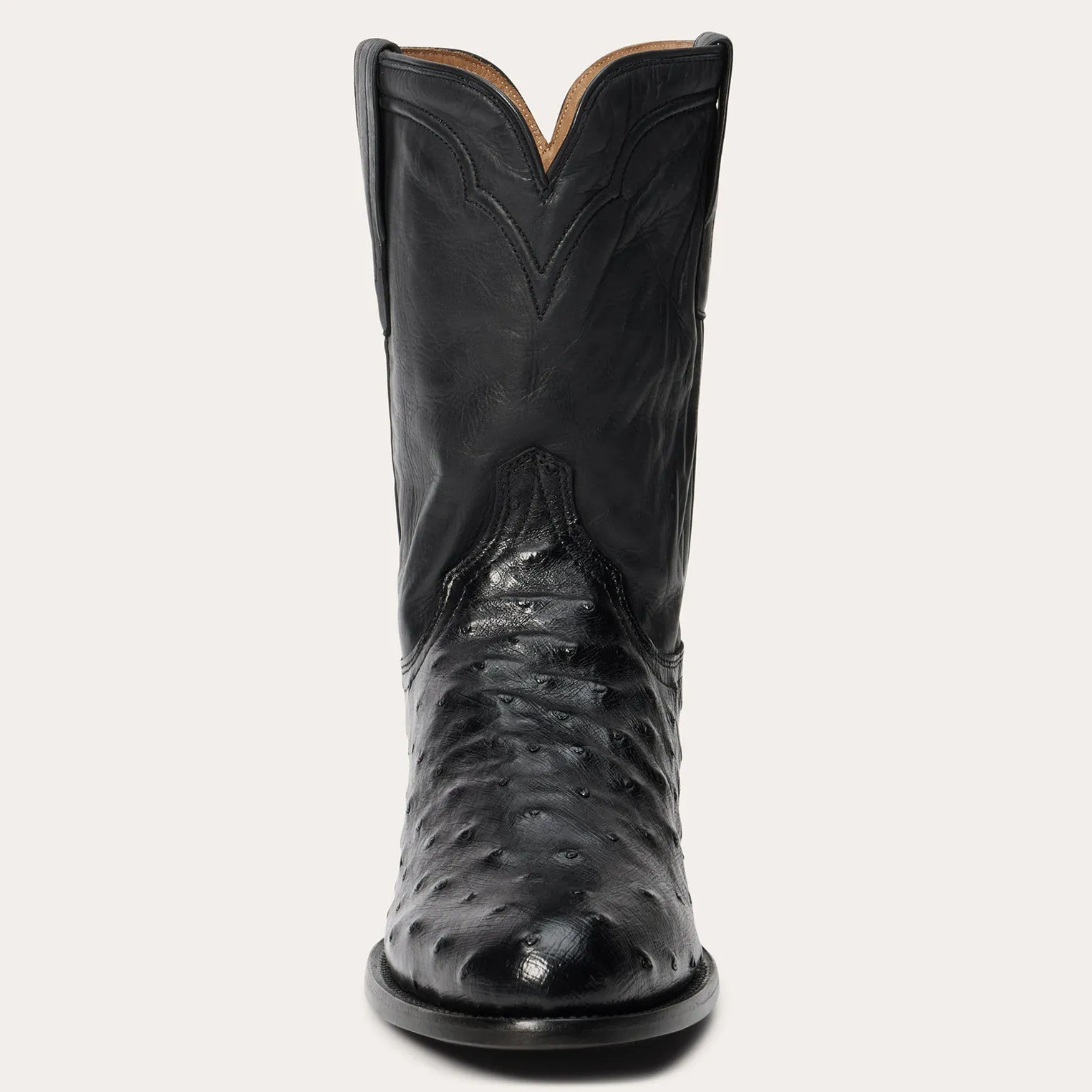 Austin Ostrich Roper Boots -STETSON