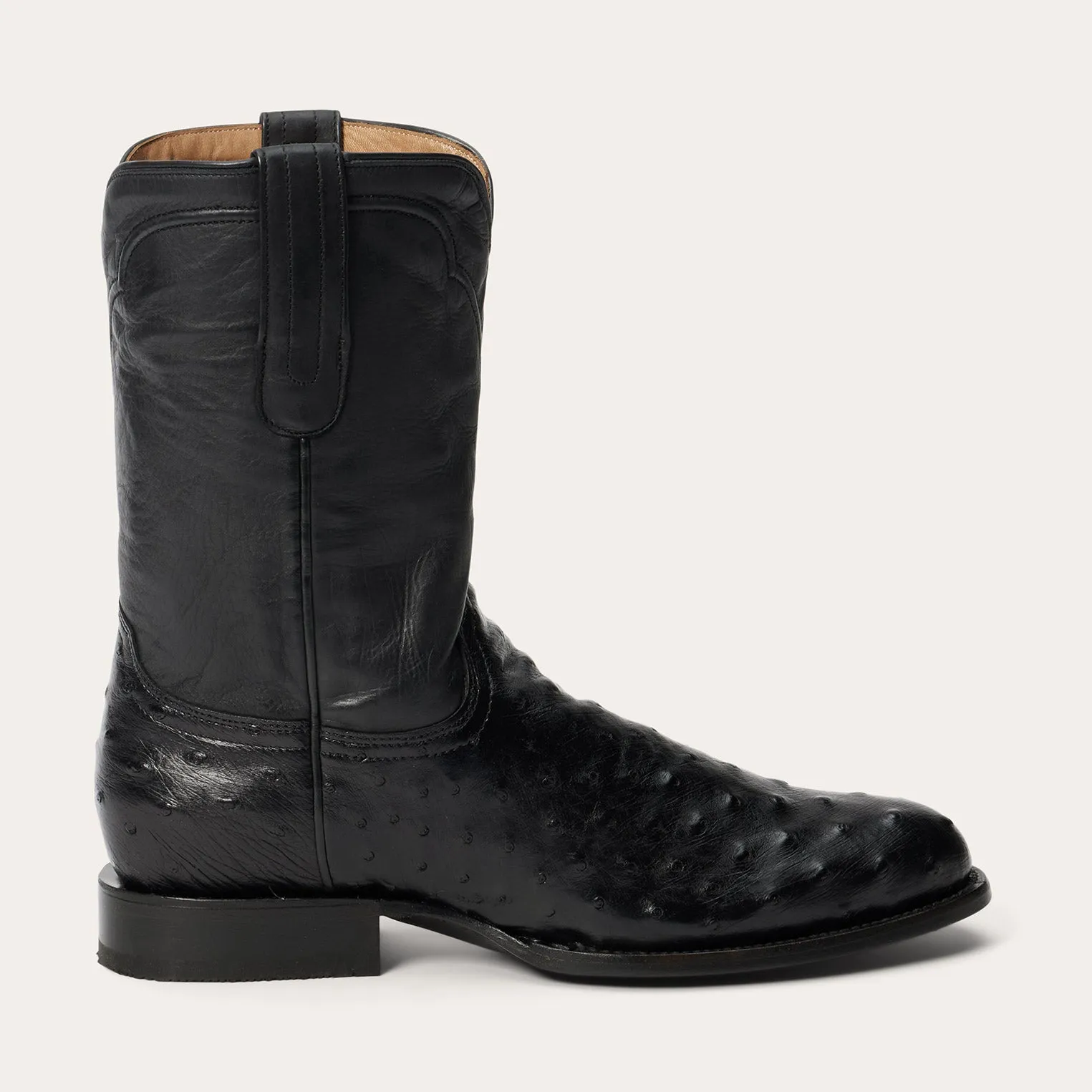 Austin Ostrich Roper Boots -STETSON