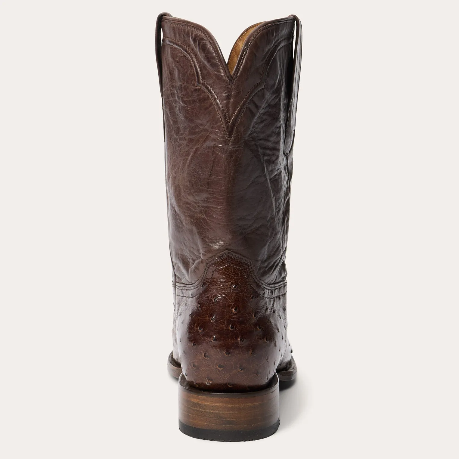 Austin Ostrich Roper Boots -STETSON