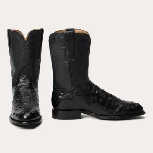 Austin Ostrich Roper Boots -STETSON