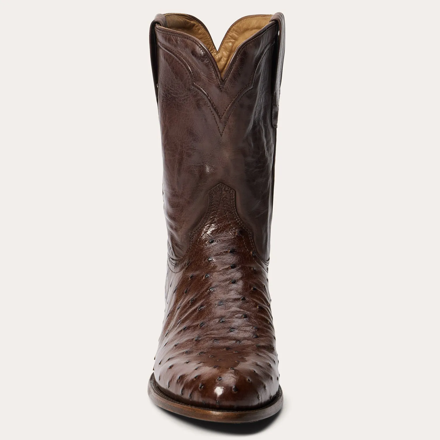 Austin Ostrich Roper Boots -STETSON