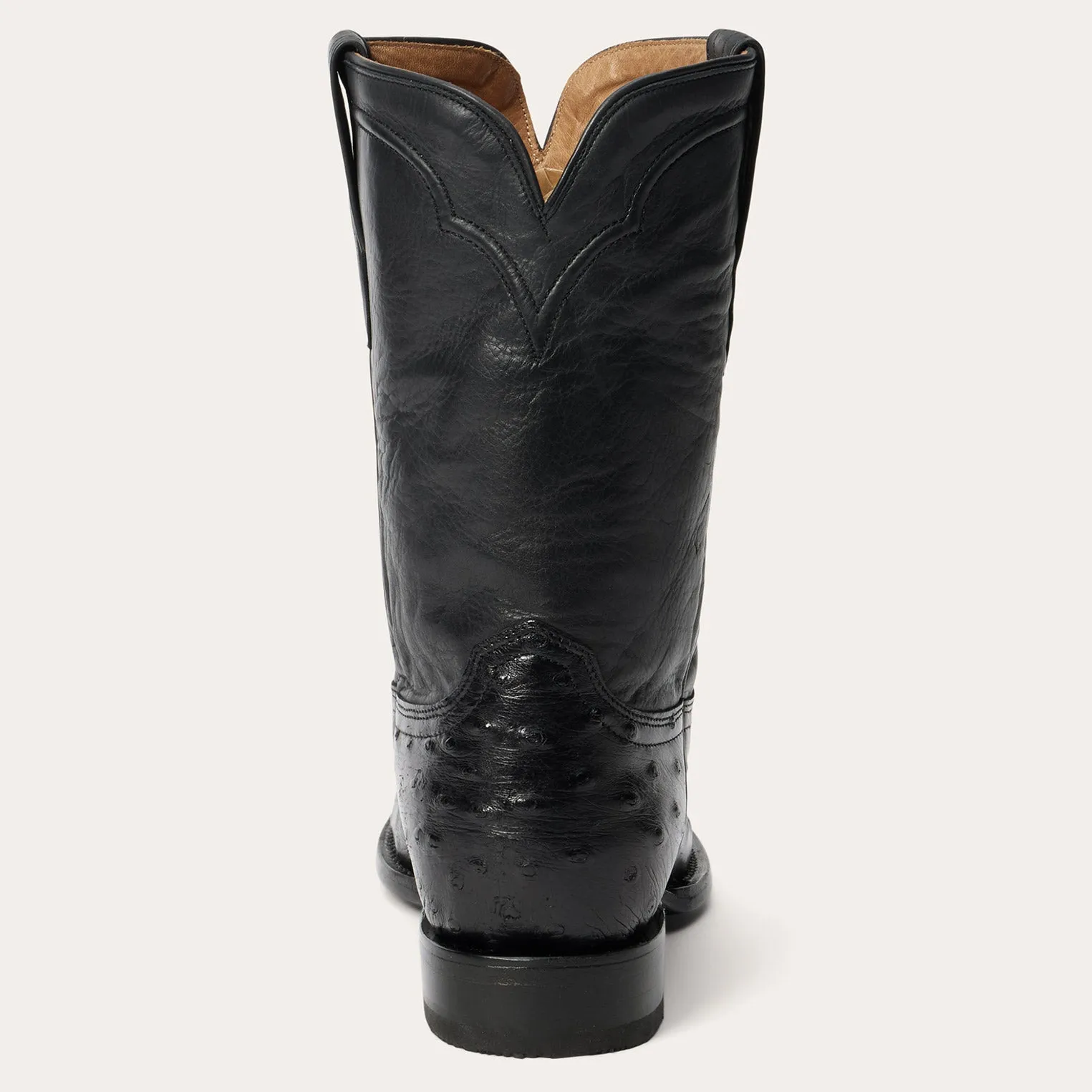 Austin Ostrich Roper Boots -STETSON