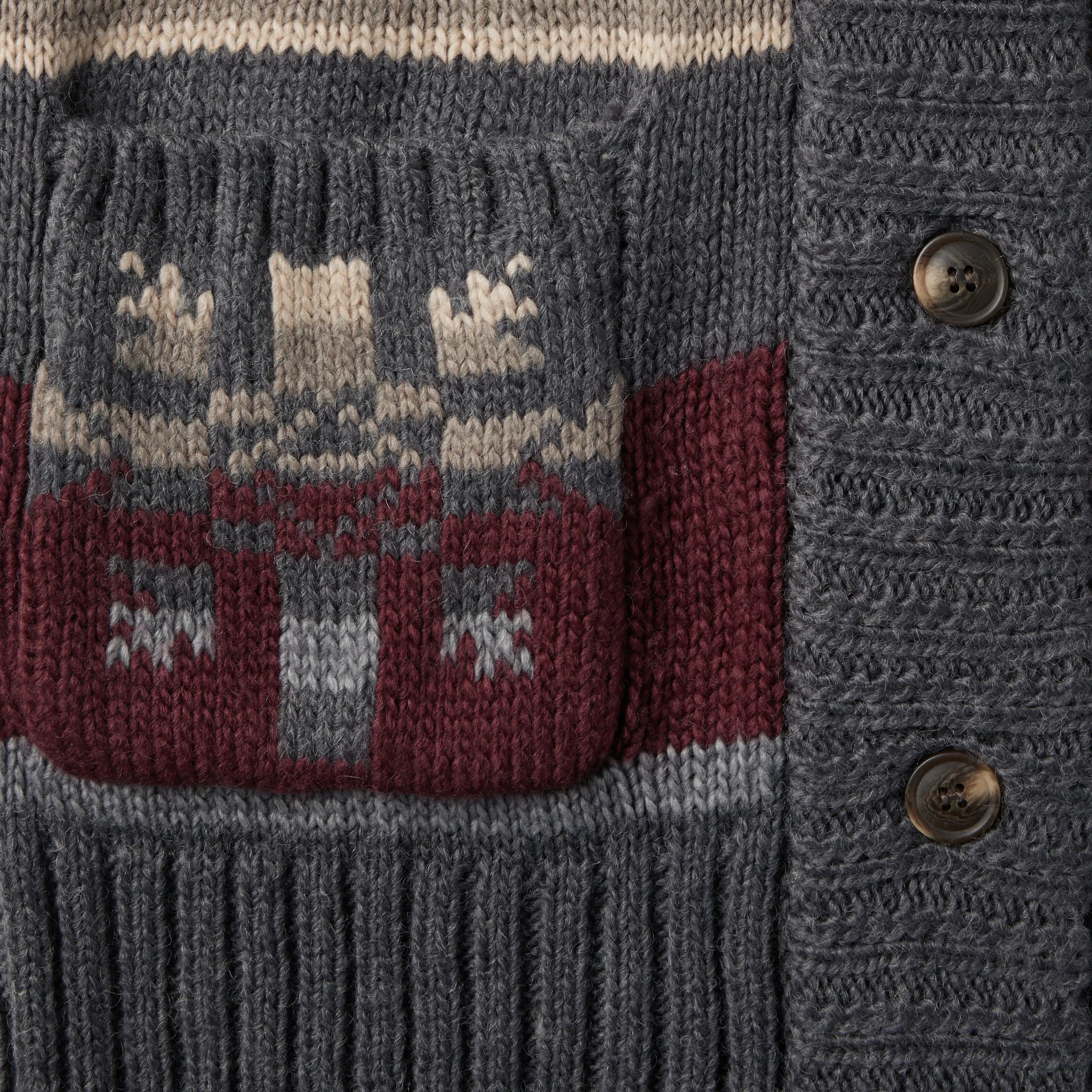 Aztec Belted Cardigan -STETSON