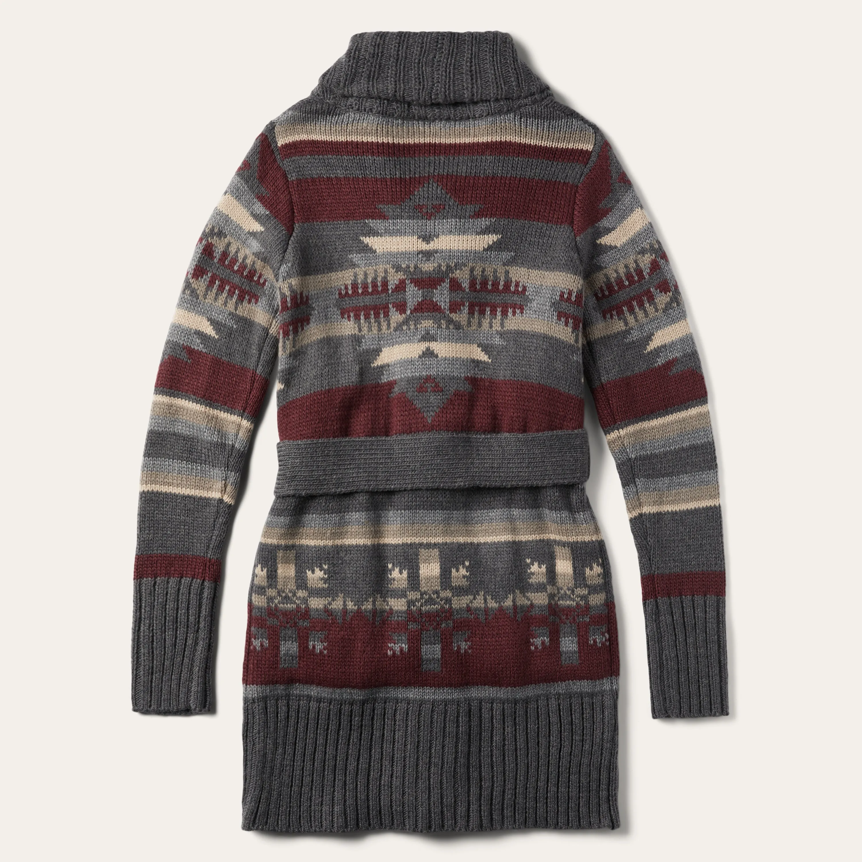 Aztec Belted Cardigan -STETSON