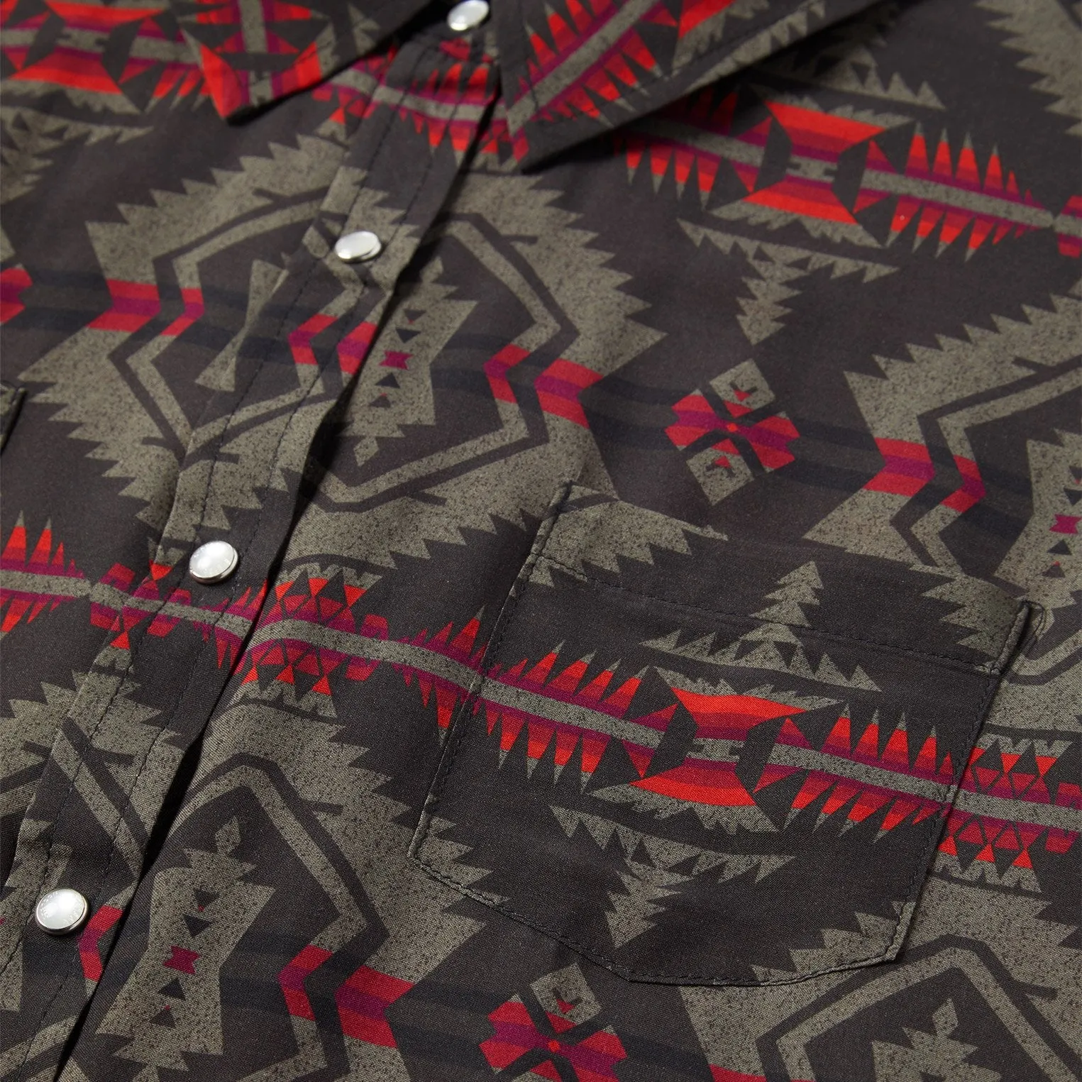Aztec Snap Front Shirt -STETSON