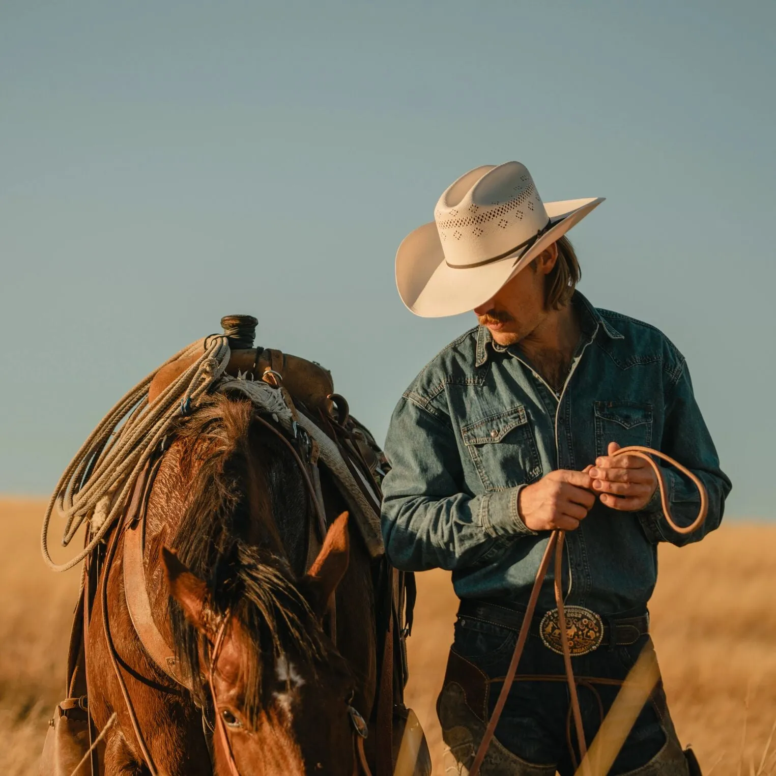 Baker 20X Straw Cowboy Hat -STETSON
