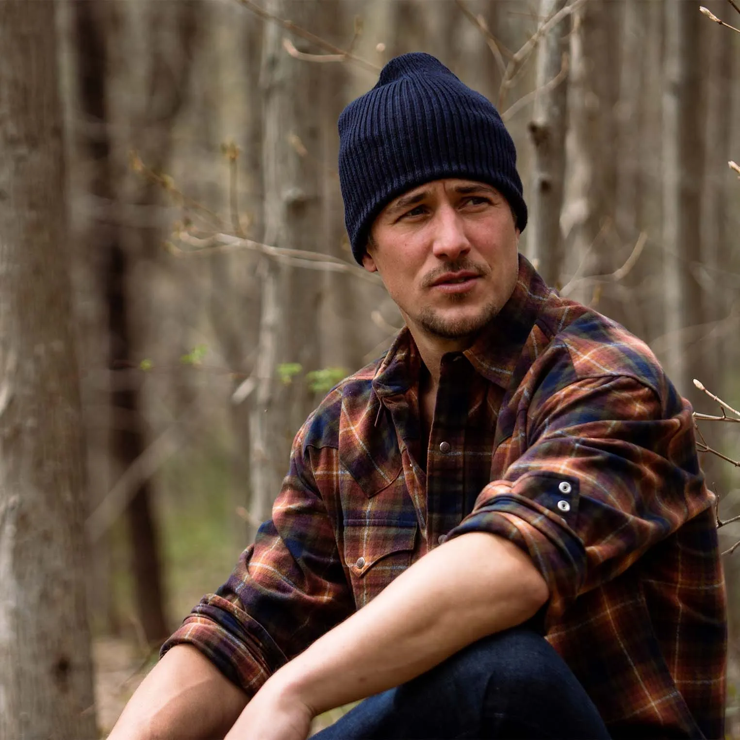 Beanie Reversible Merino Wool -STETSON